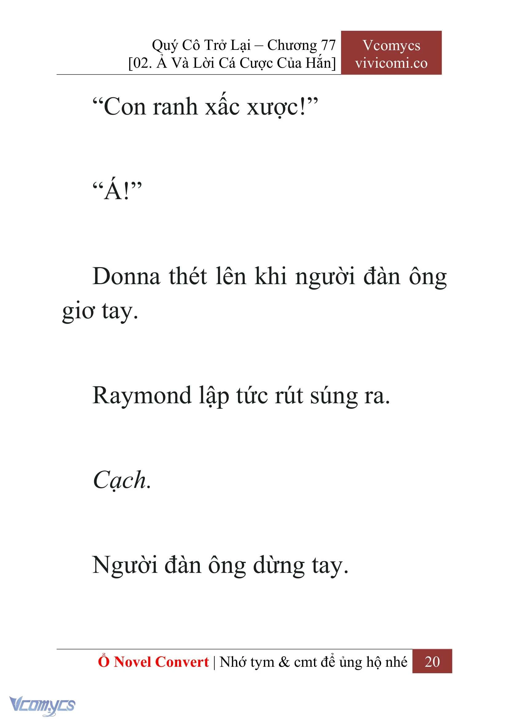 [Novel] Quý Cô Trở Lại Chapter  77 - 22