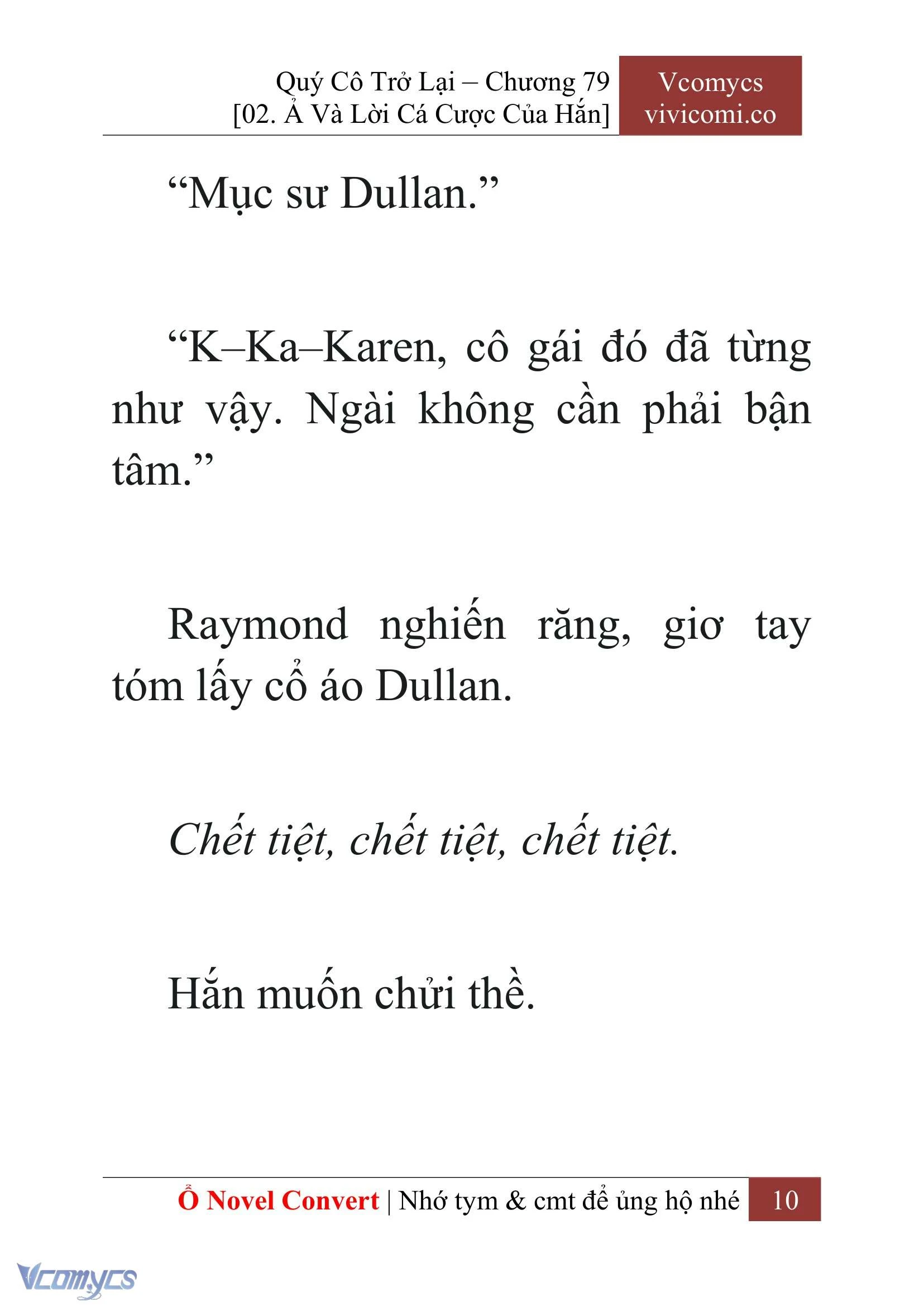 [Novel] Quý Cô Trở Lại Chapter  79 - 12