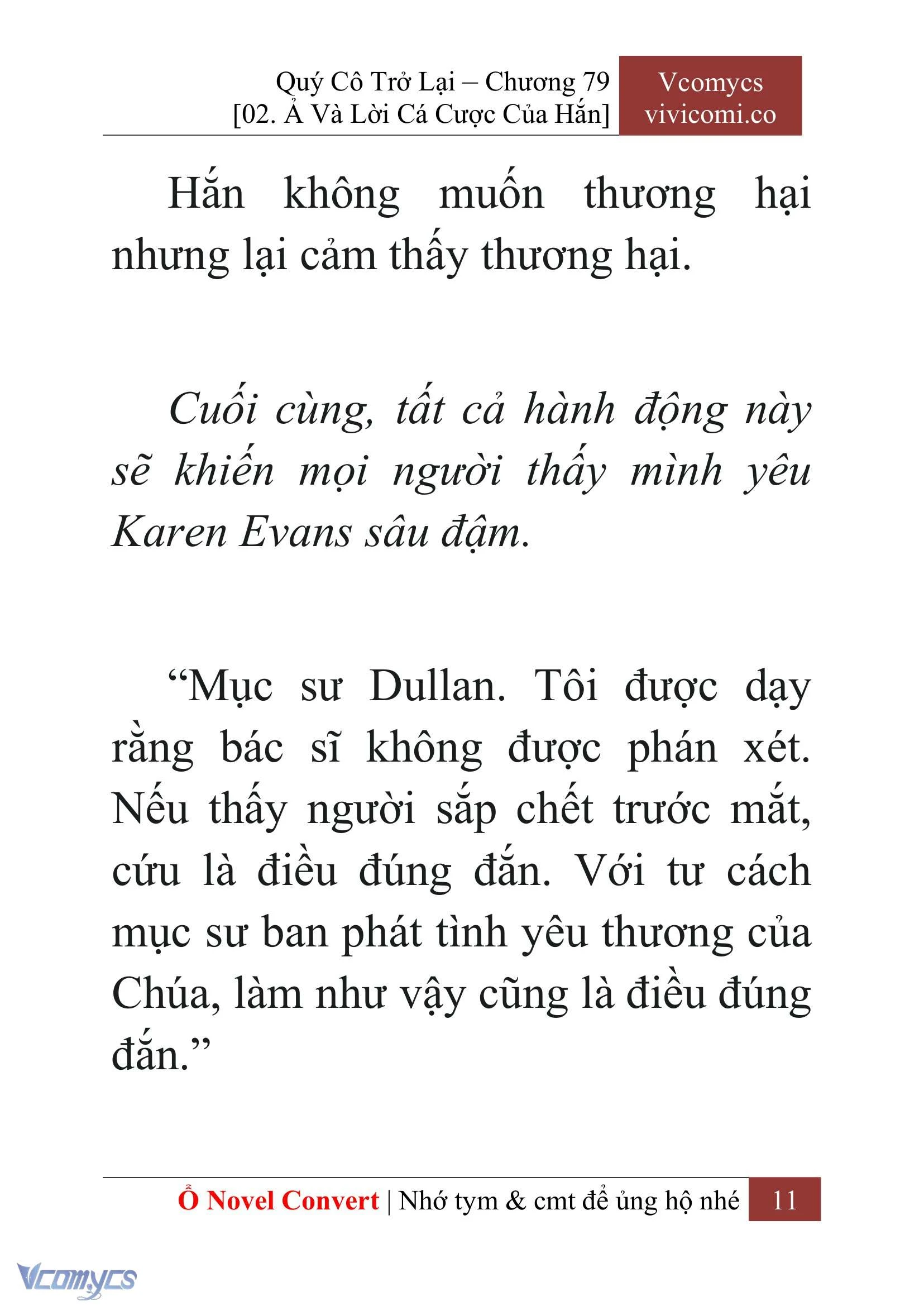 [Novel] Quý Cô Trở Lại Chapter  79 - 13