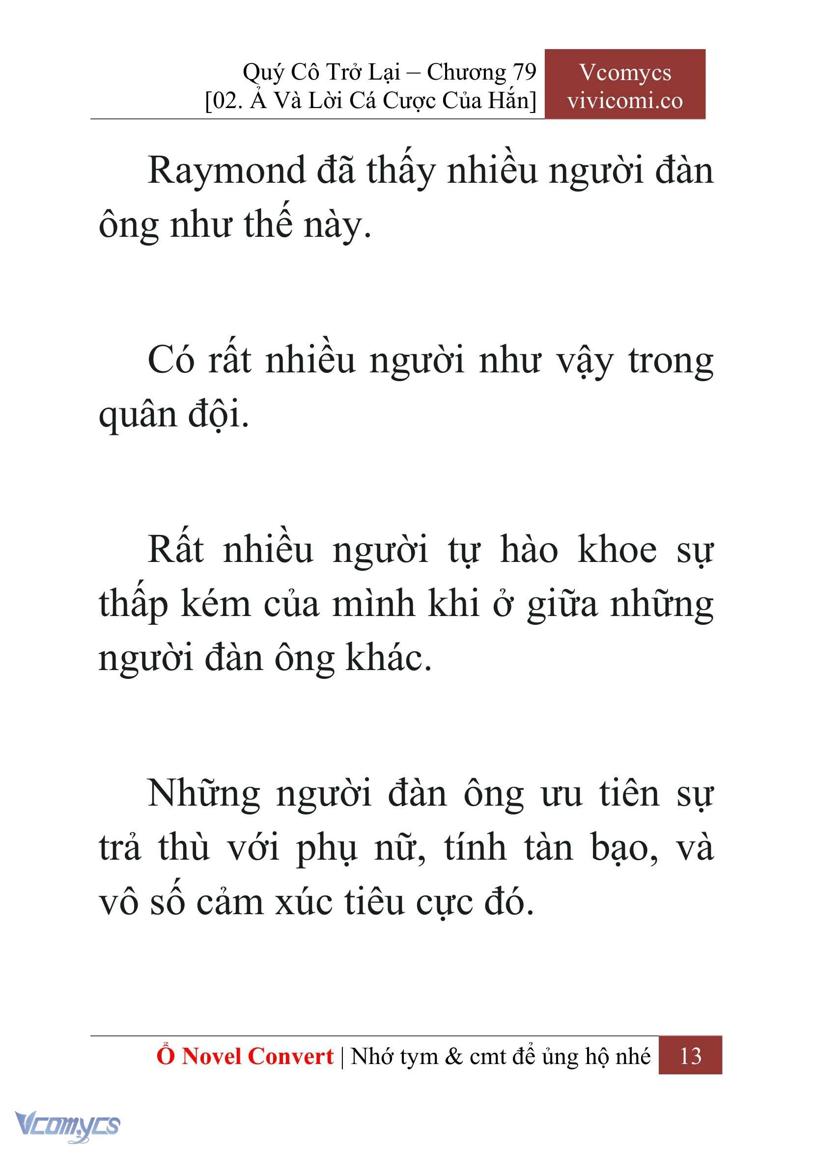 [Novel] Quý Cô Trở Lại Chapter  79 - 15