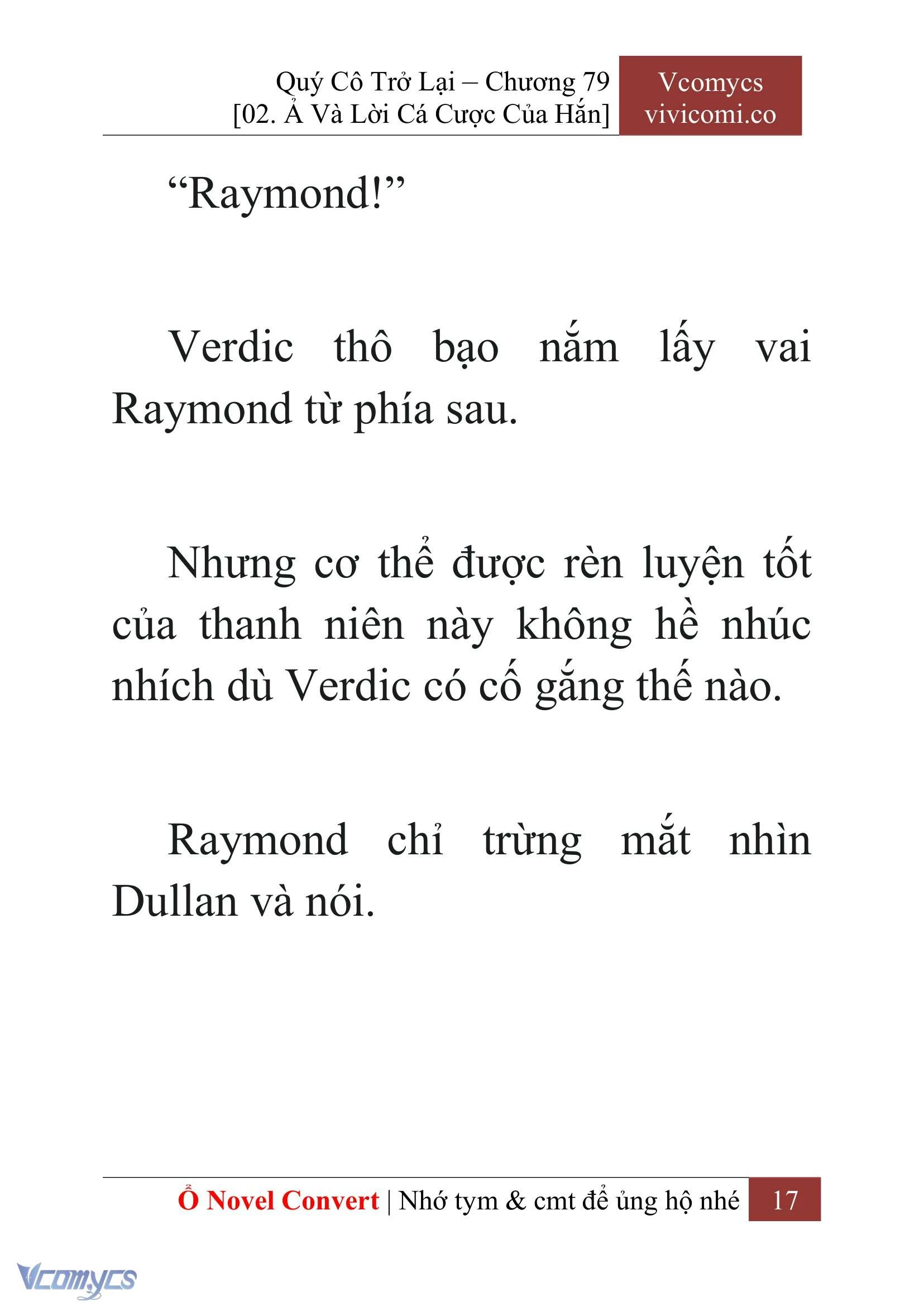 [Novel] Quý Cô Trở Lại Chapter  79 - 19