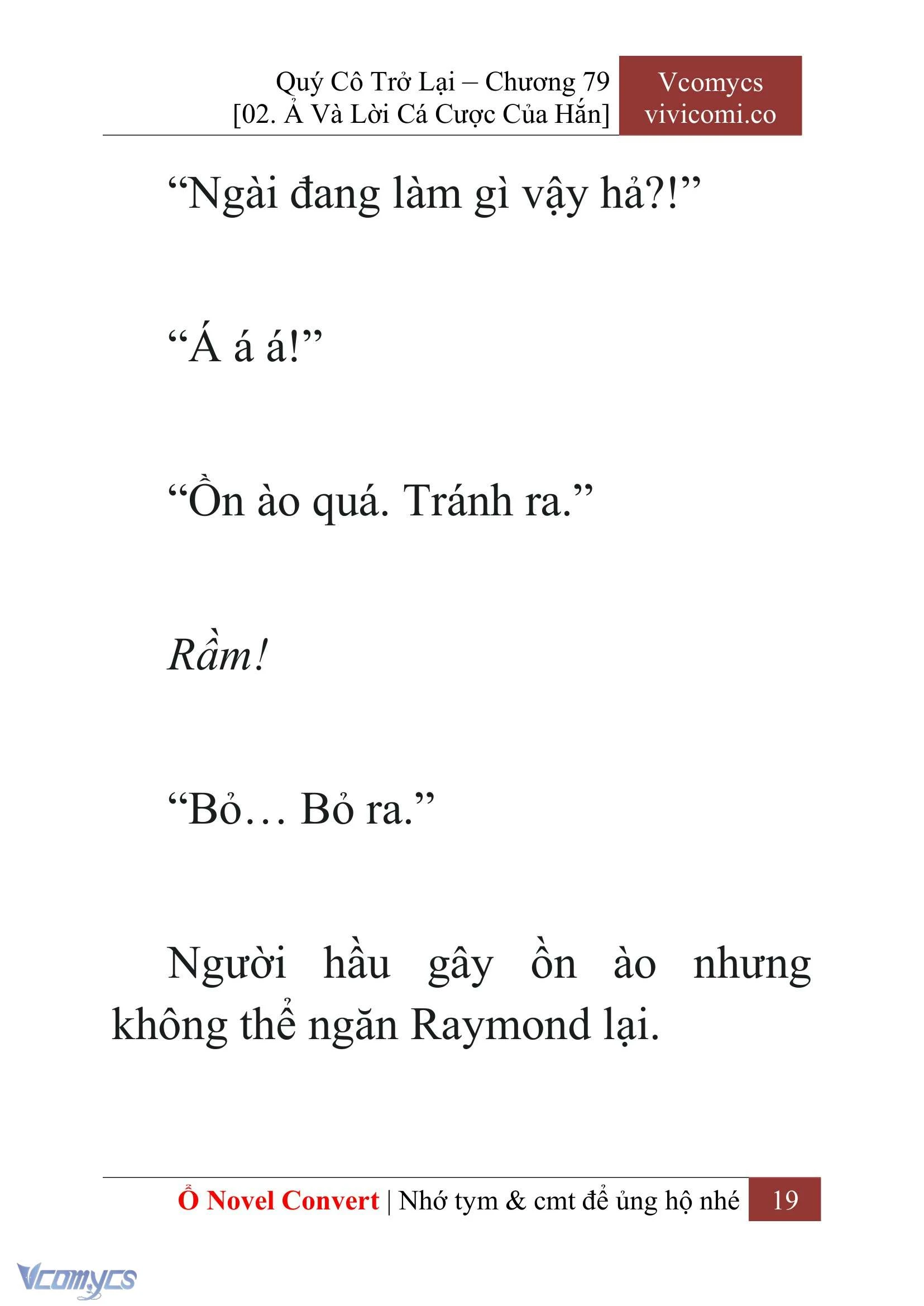 [Novel] Quý Cô Trở Lại Chapter  79 - 21