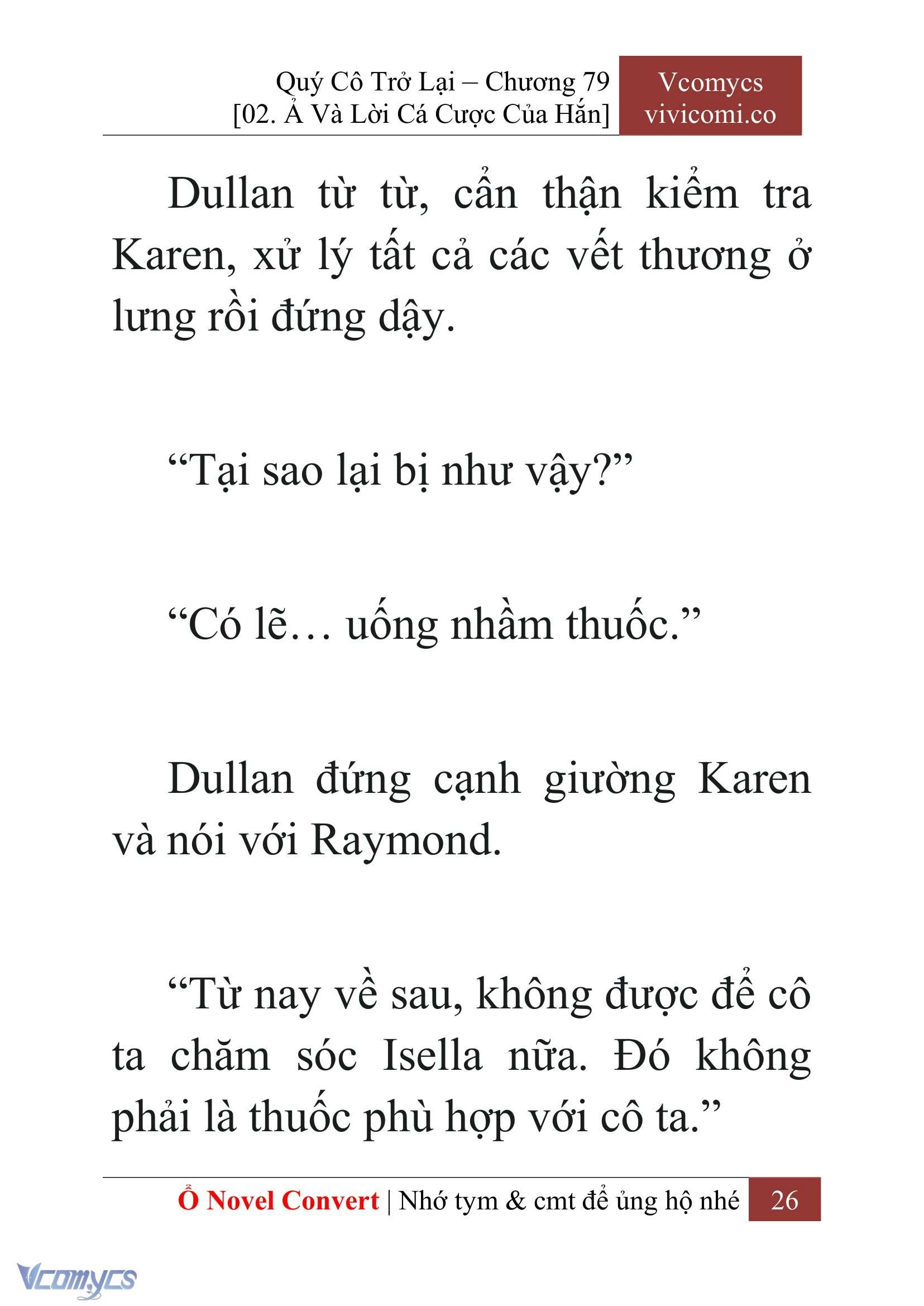 [Novel] Quý Cô Trở Lại Chapter  79 - 28