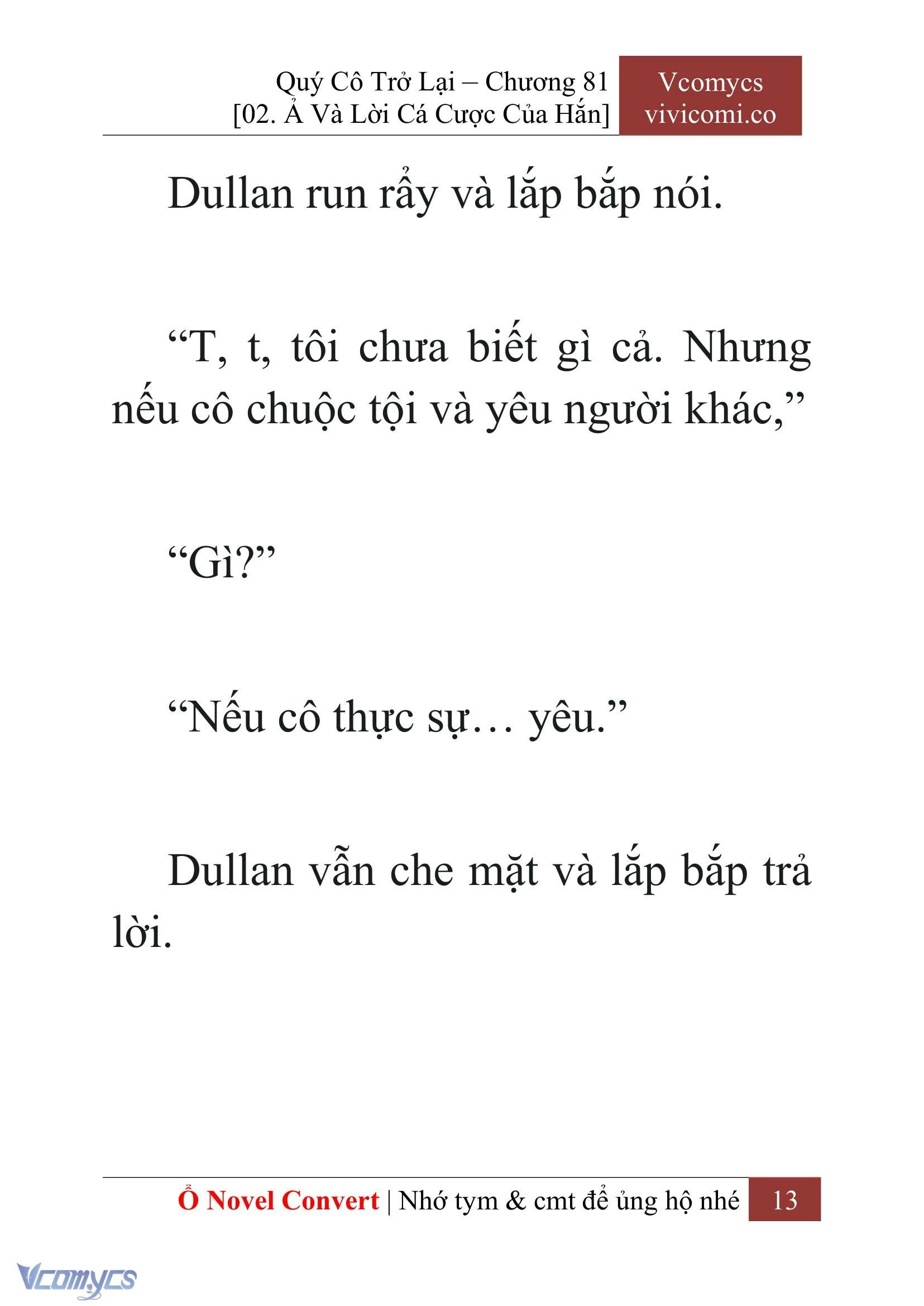 [Novel] Quý Cô Trở Lại Chapter  81 - 15