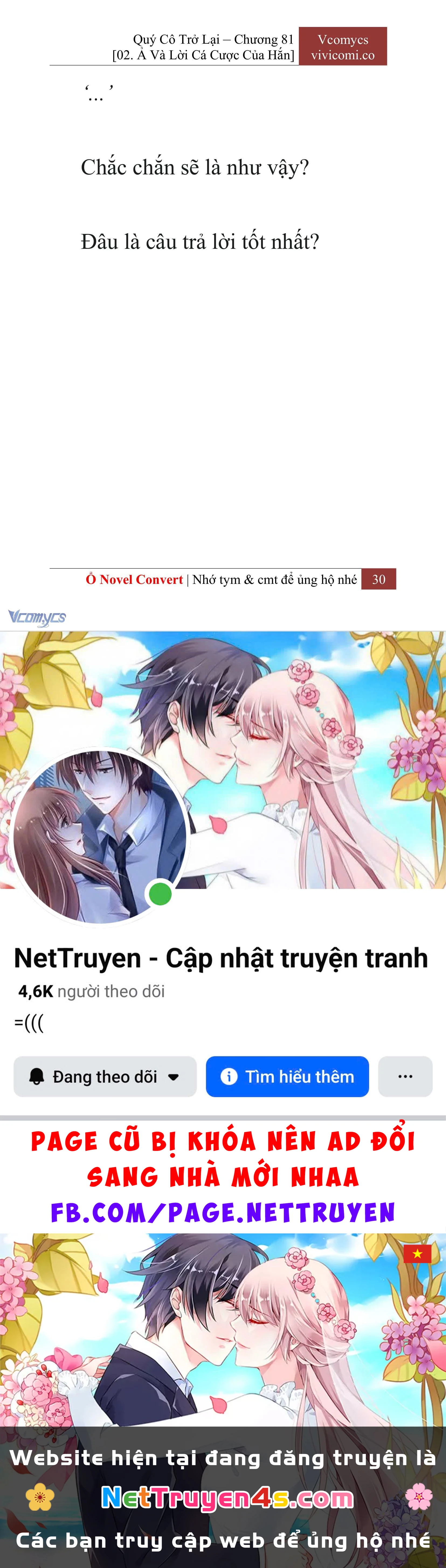 [Novel] Quý Cô Trở Lại Chapter  81 - 32