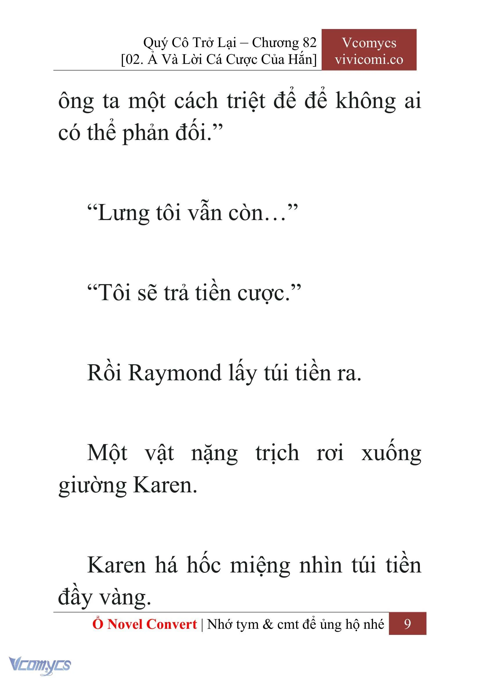 [Novel] Quý Cô Trở Lại Chapter  82 - 11