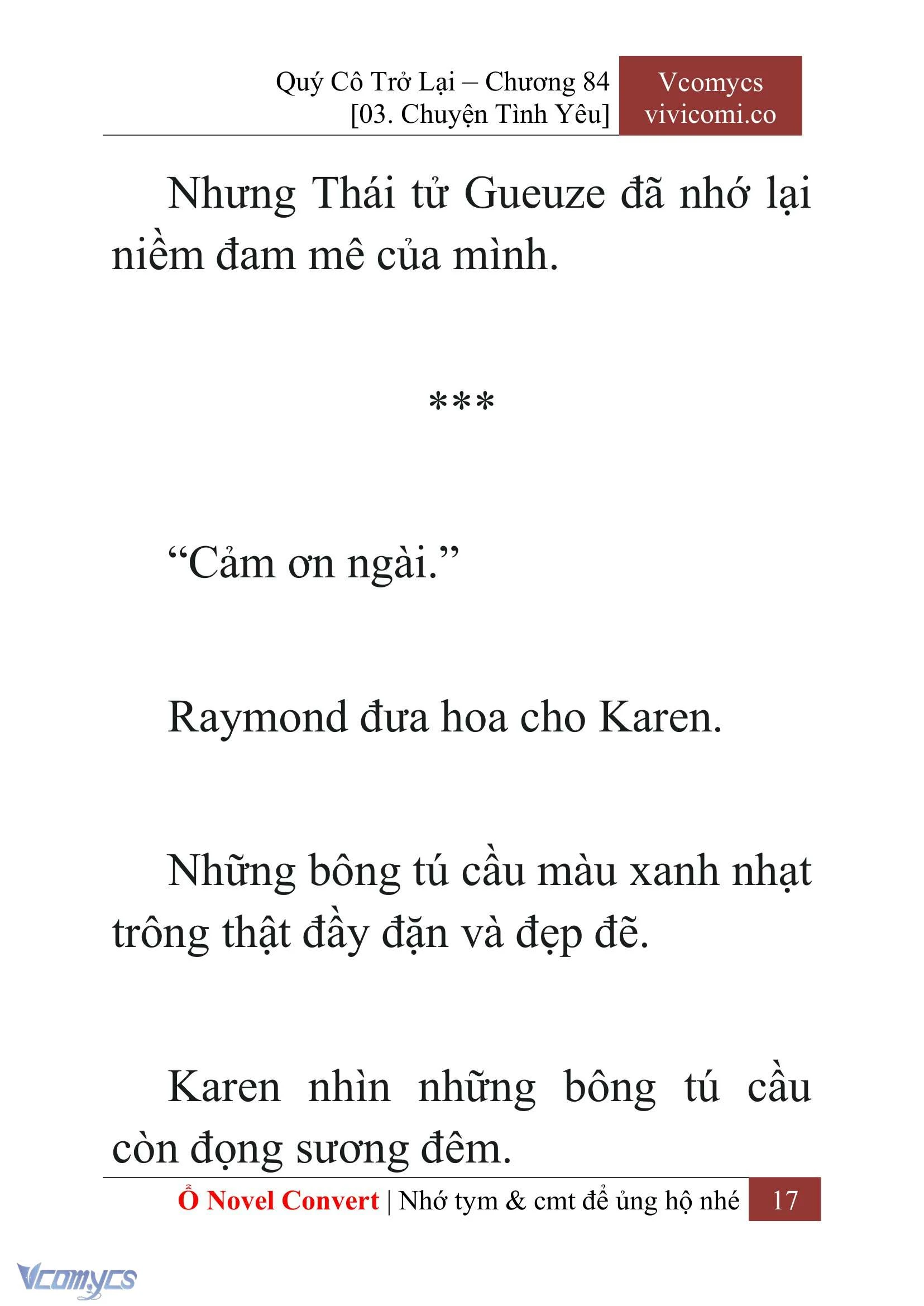 [Novel] Quý Cô Trở Lại Chapter  84 - 19