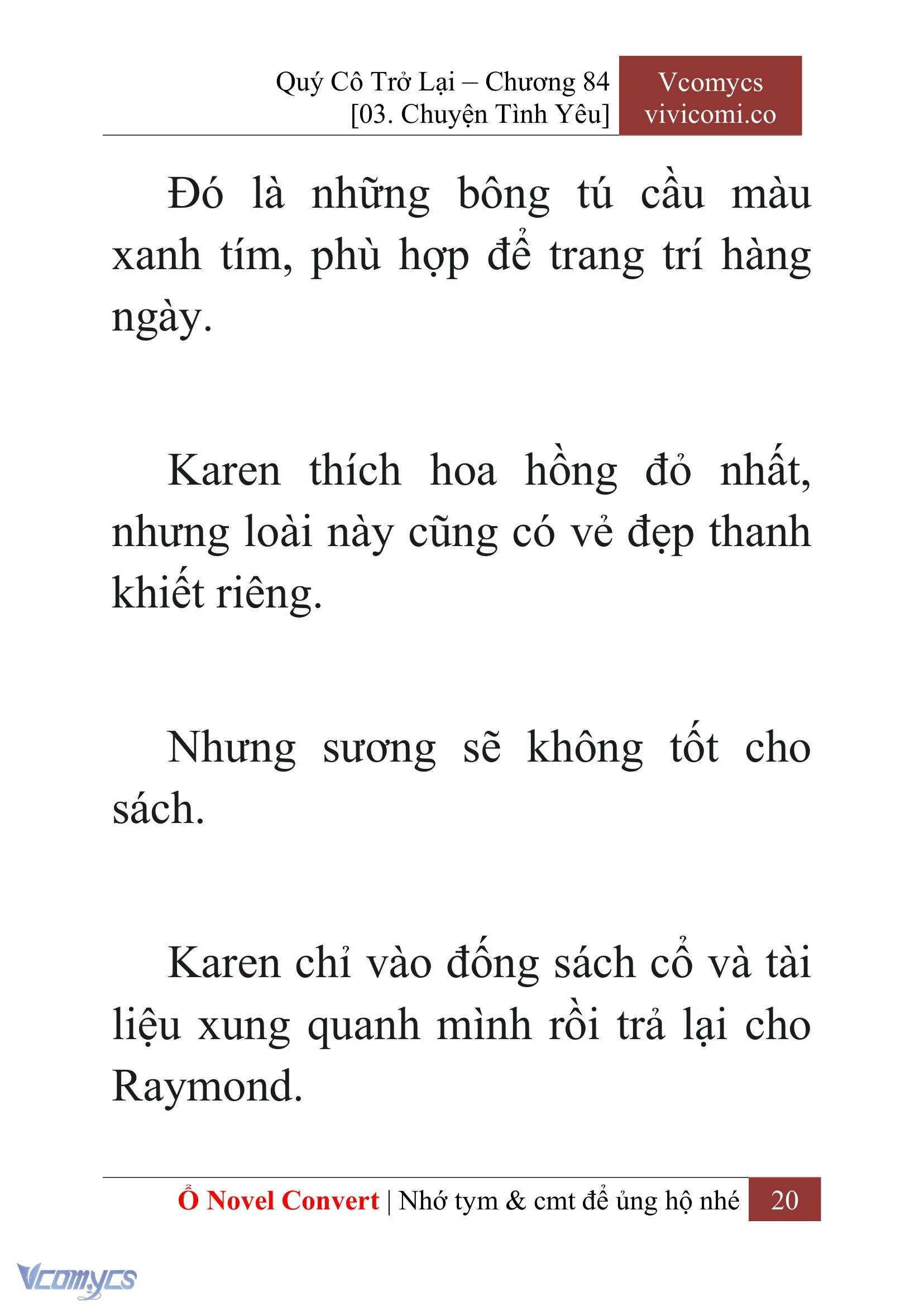[Novel] Quý Cô Trở Lại Chapter  84 - 22