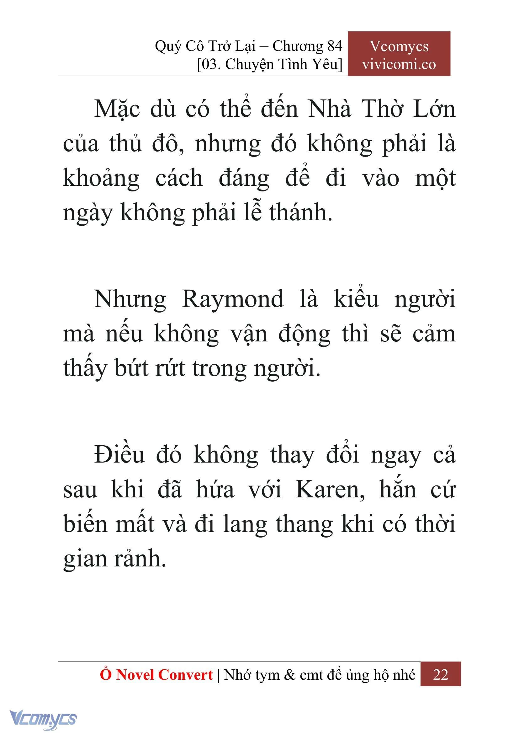 [Novel] Quý Cô Trở Lại Chapter  84 - 24