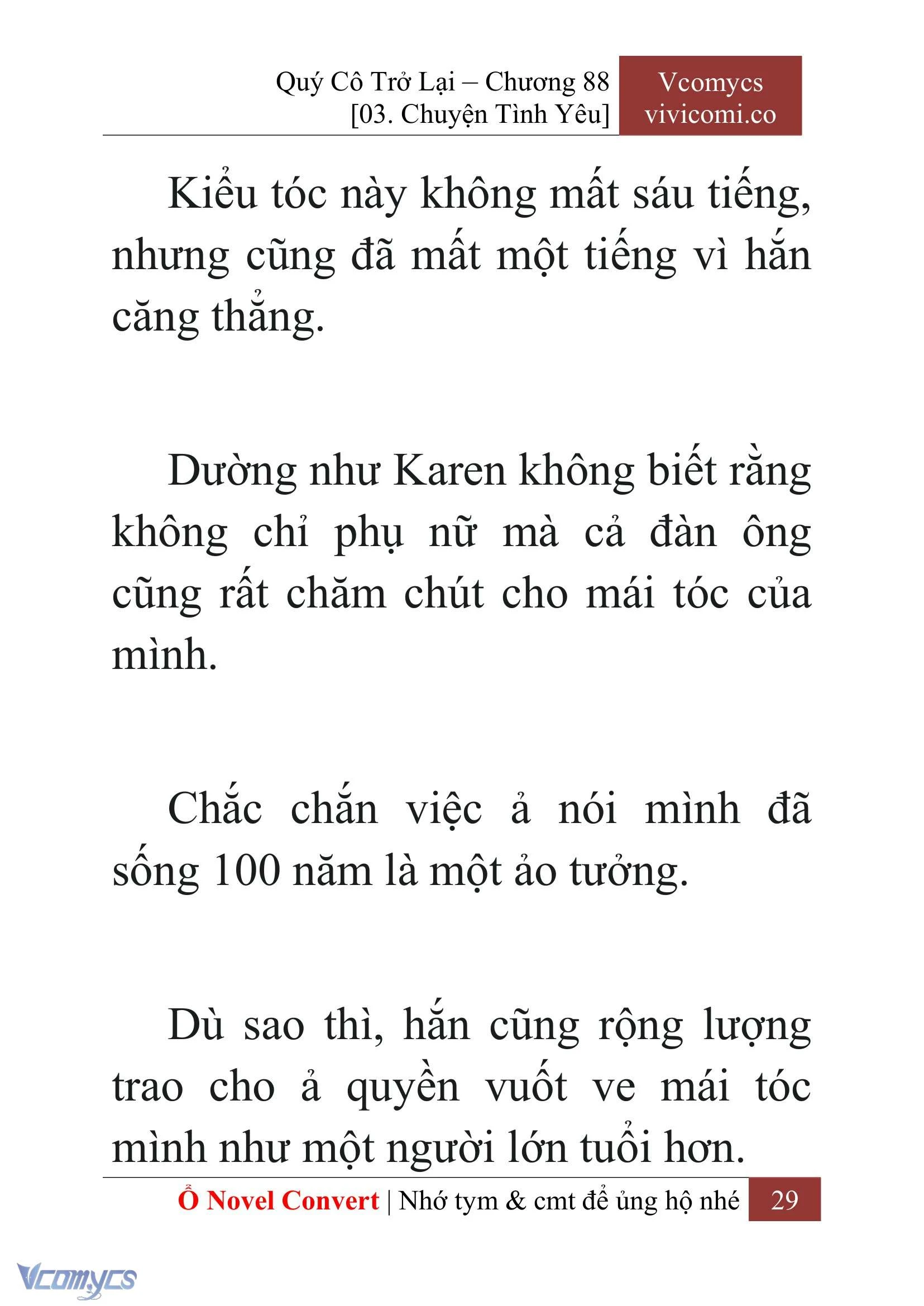[Novel] Quý Cô Trở Lại Chapter  88 - 31