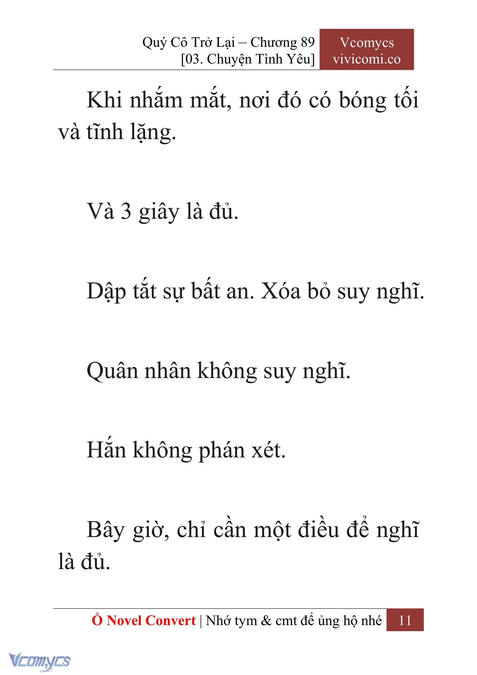 [Novel] Quý Cô Trở Lại Chapter  89 - 13