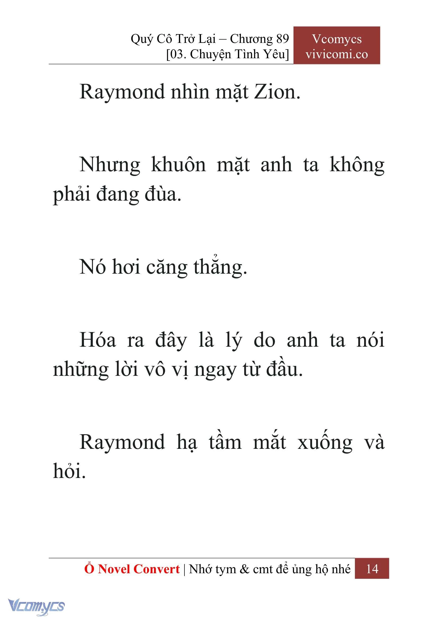 [Novel] Quý Cô Trở Lại Chapter  89 - 16