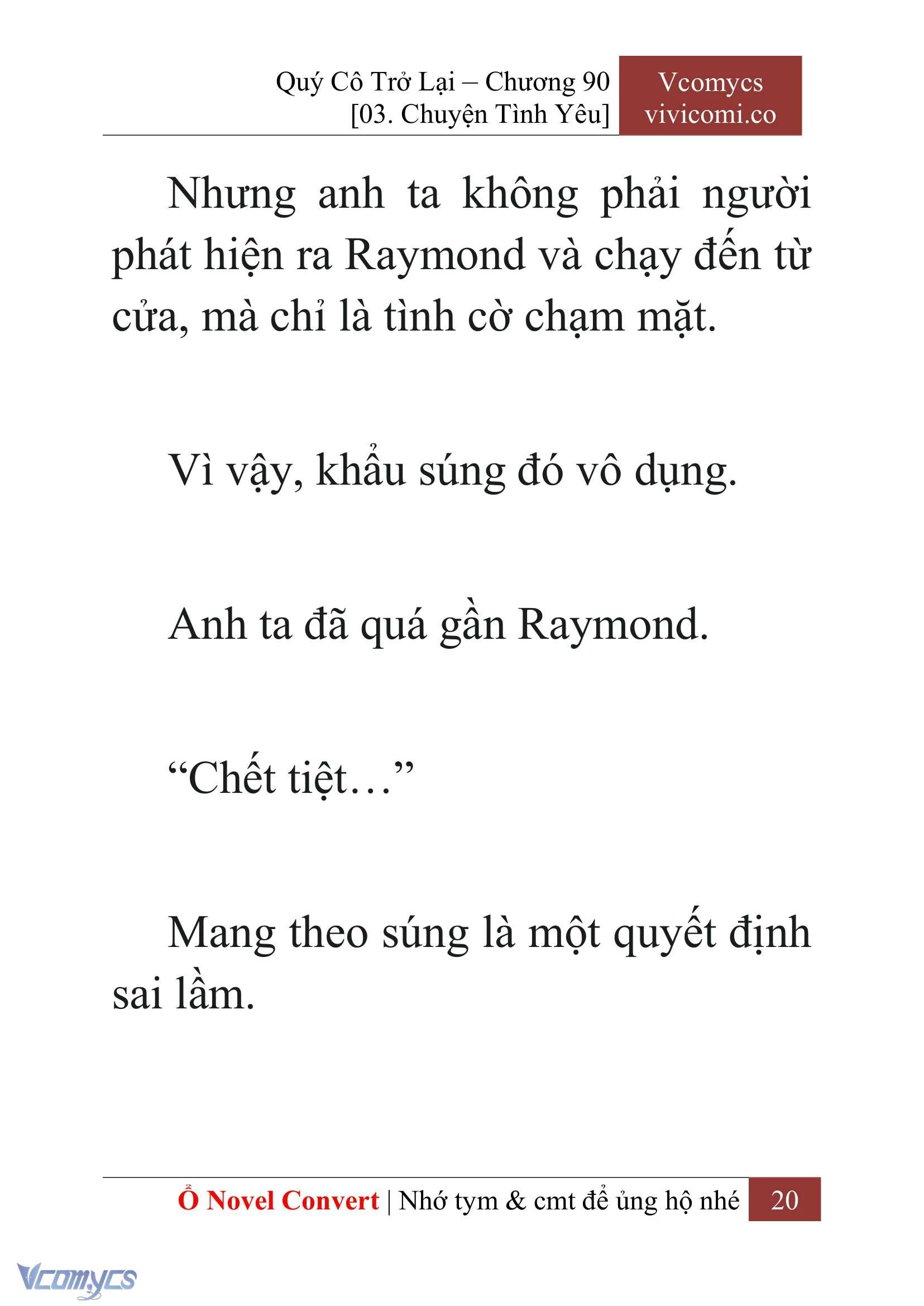 [Novel] Quý Cô Trở Lại Chapter  90 - 22