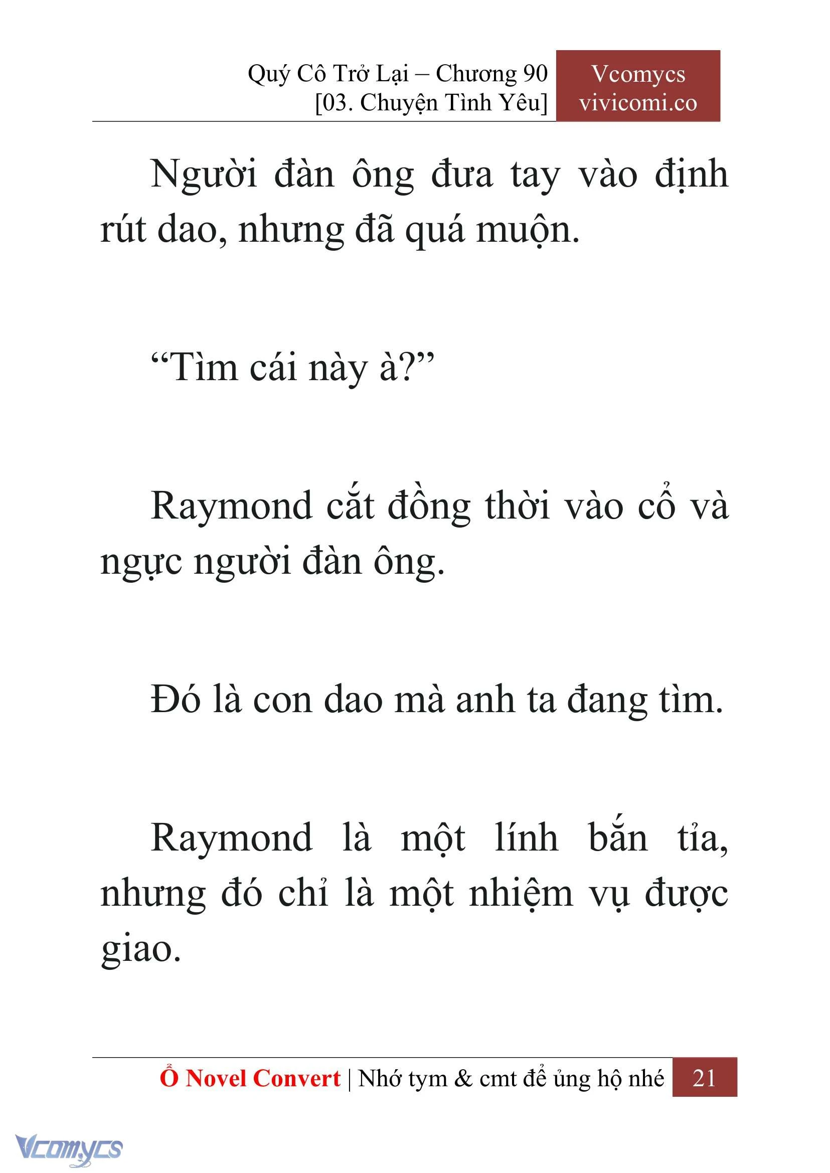 [Novel] Quý Cô Trở Lại Chapter  90 - 23