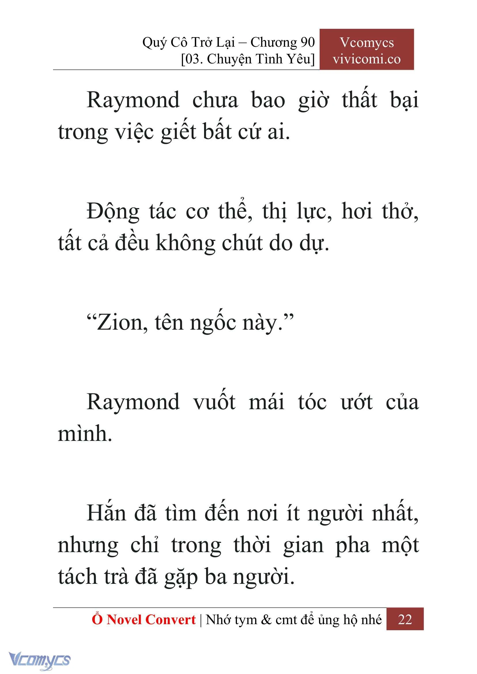 [Novel] Quý Cô Trở Lại Chapter  90 - 24