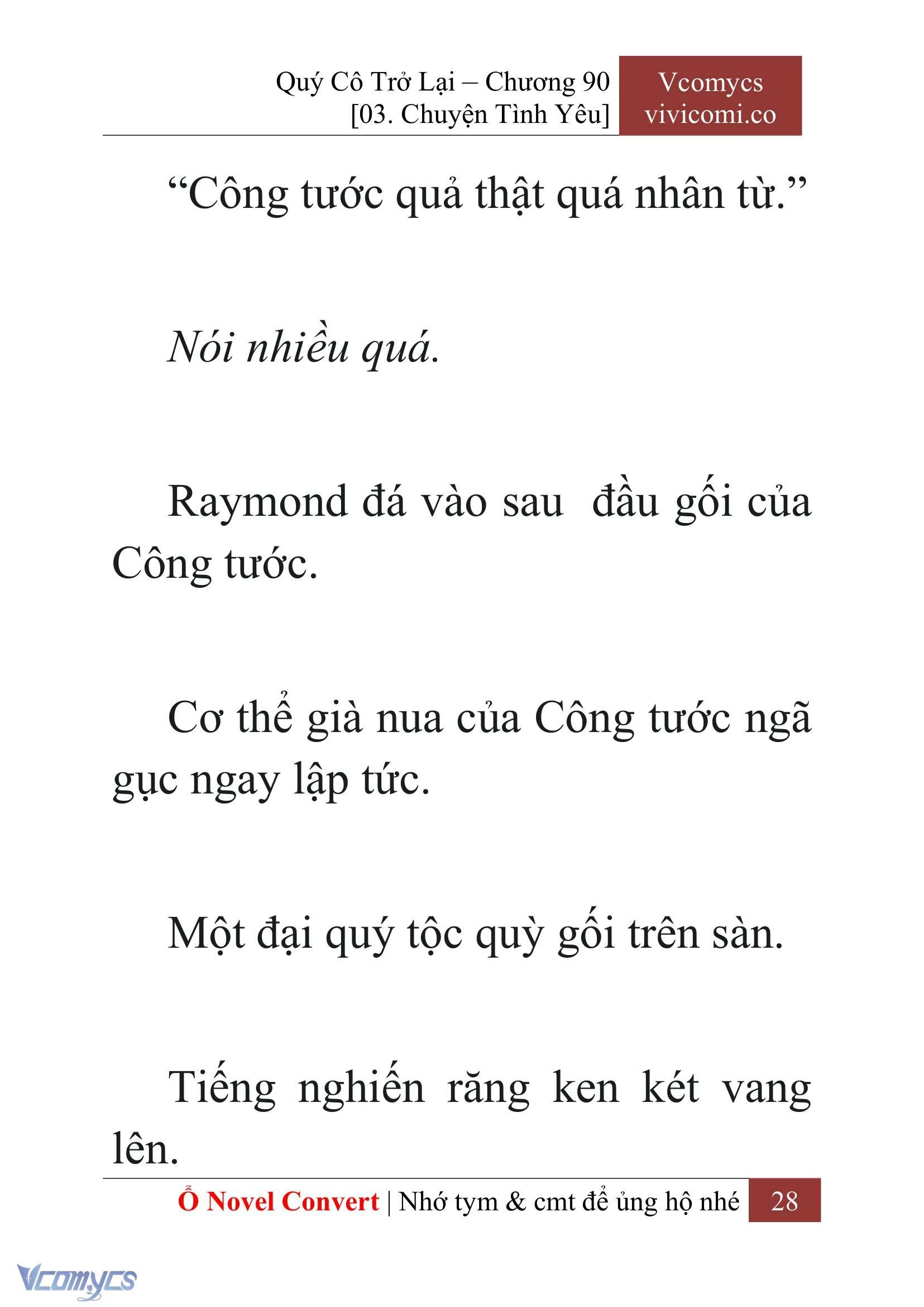[Novel] Quý Cô Trở Lại Chapter  90 - 30