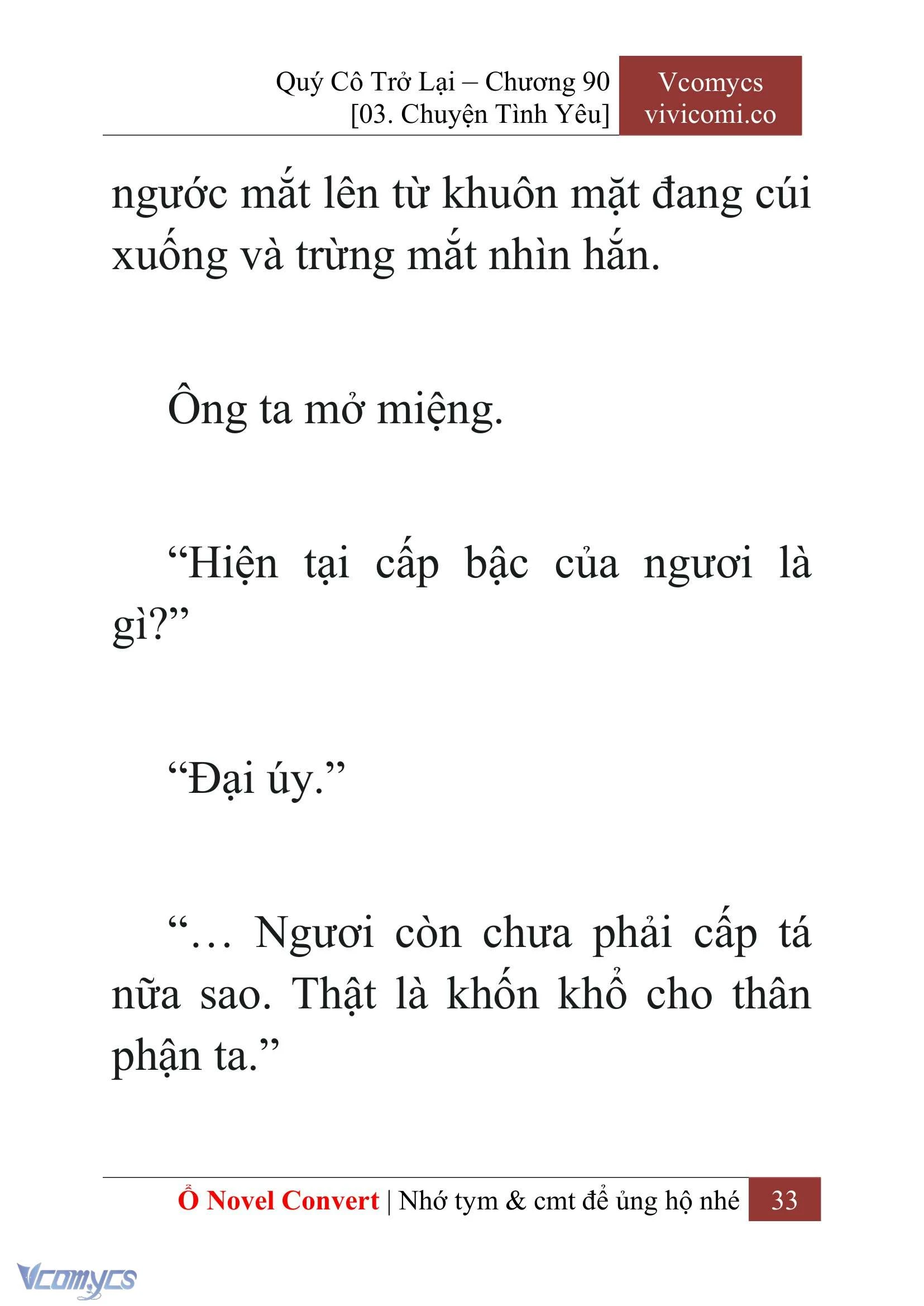 [Novel] Quý Cô Trở Lại Chapter  90 - 35