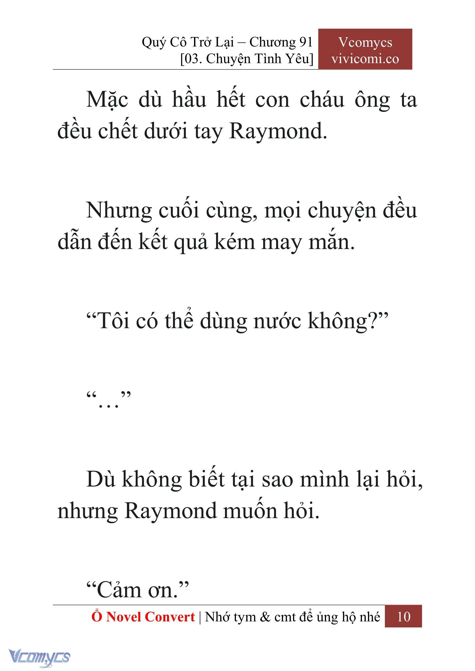 [Novel] Quý Cô Trở Lại Chapter  91 - 12