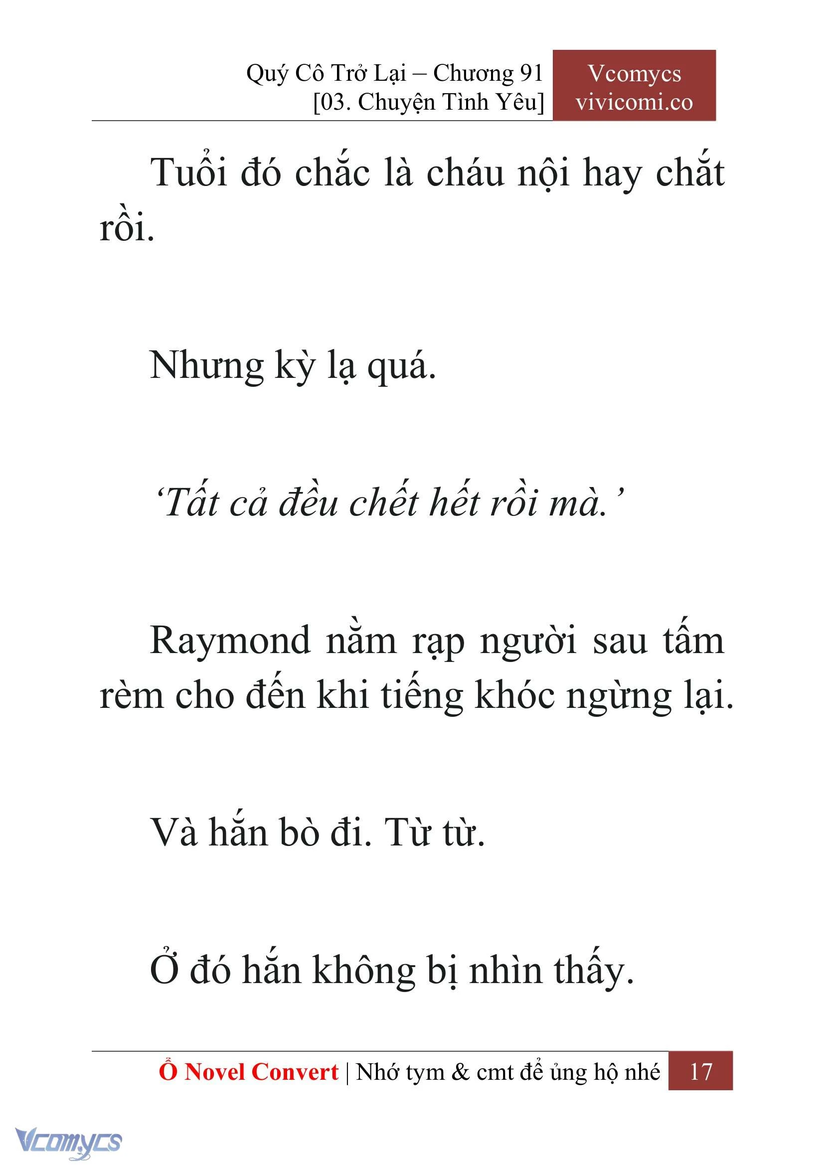 [Novel] Quý Cô Trở Lại Chapter  91 - 19