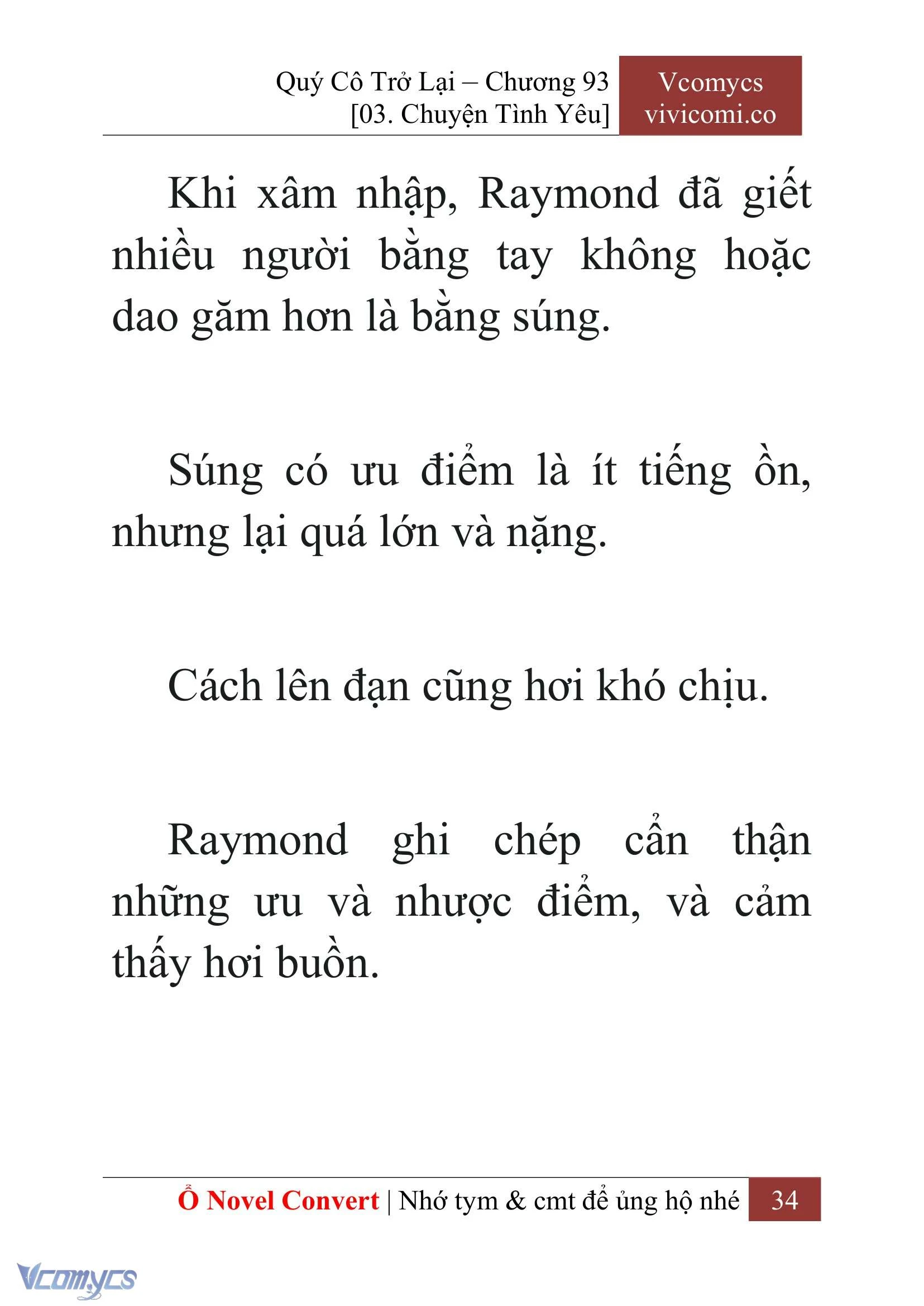 [Novel] Quý Cô Trở Lại Chapter  93 - 36