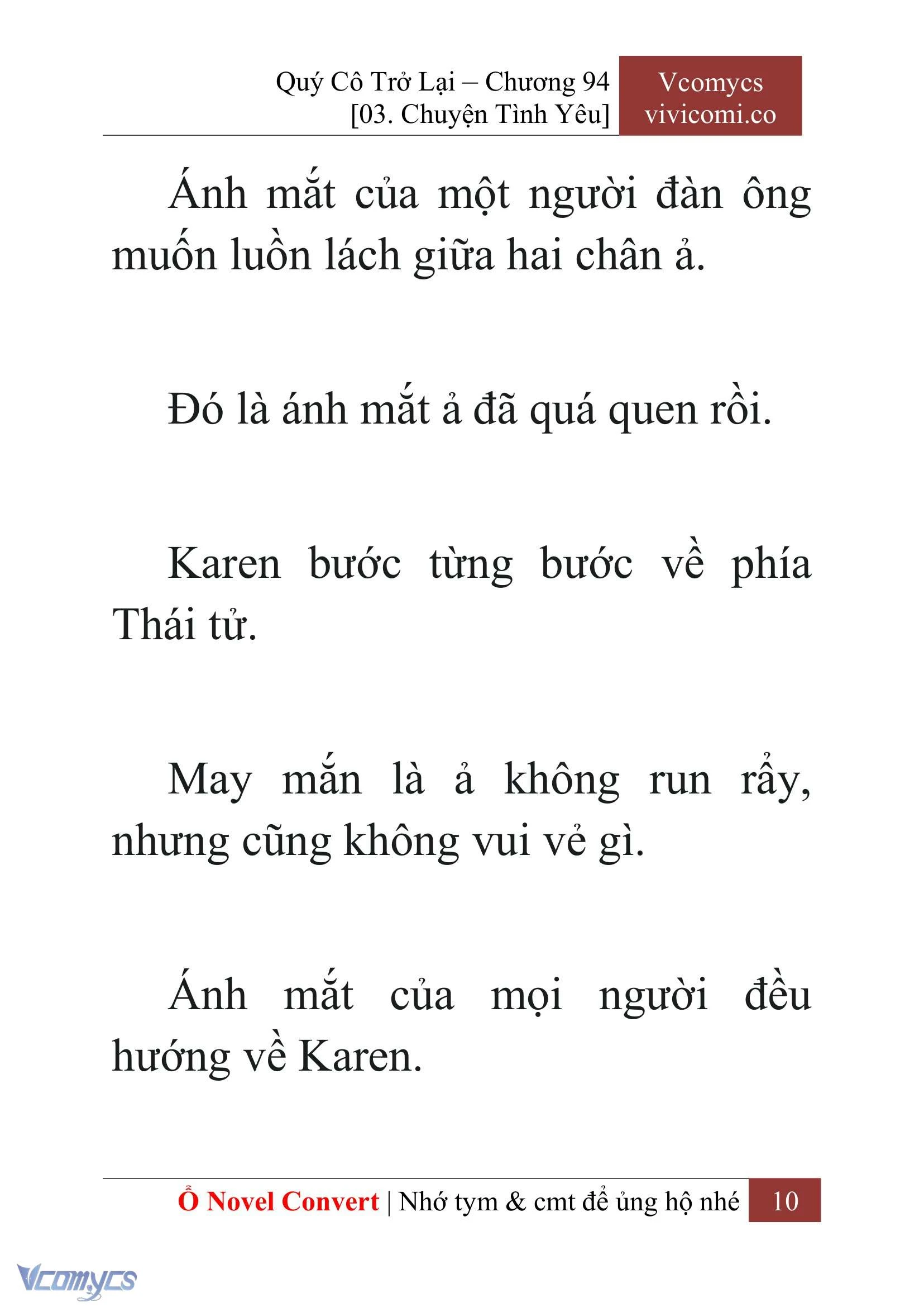 [Novel] Quý Cô Trở Lại Chapter  94 - 12