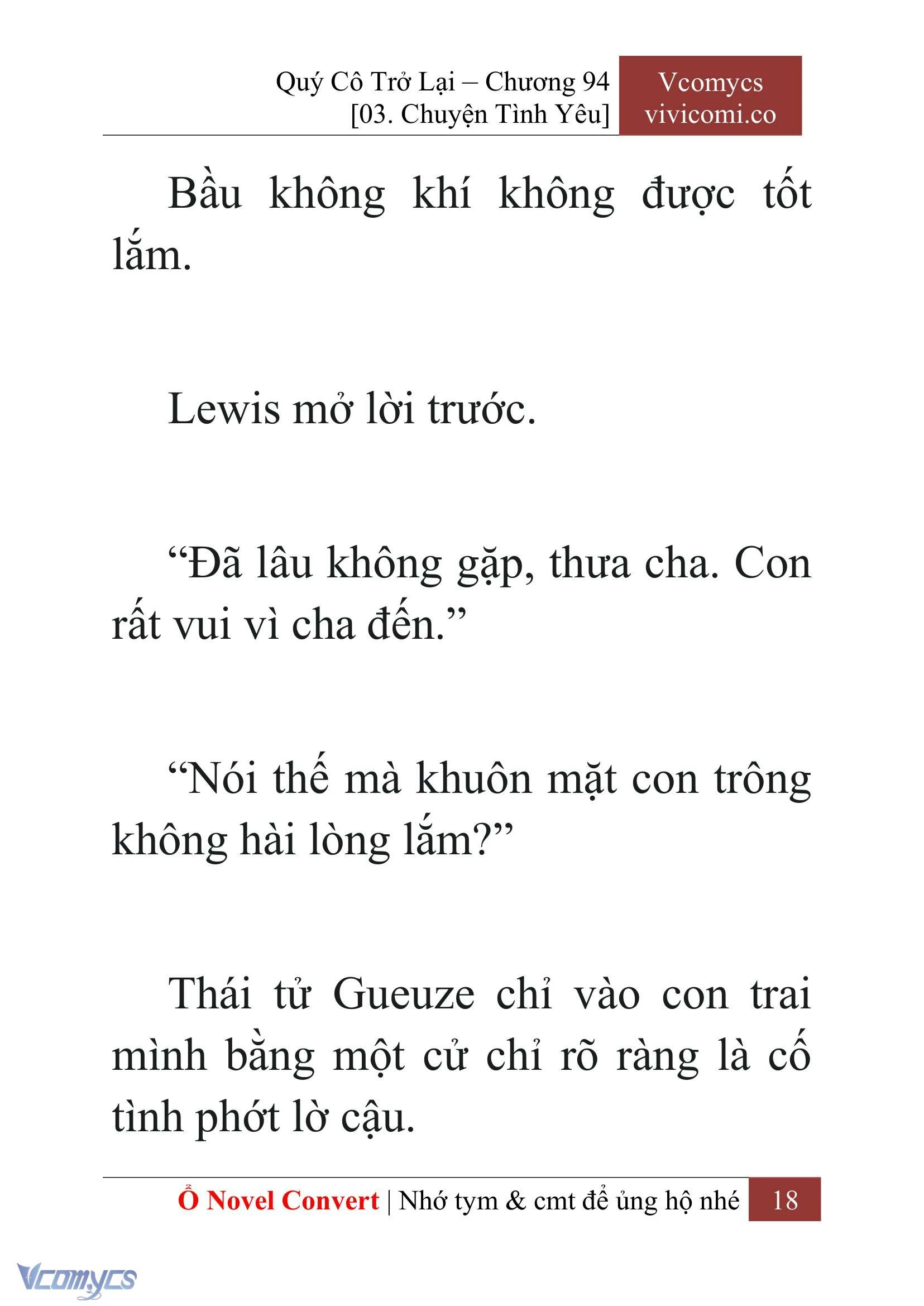 [Novel] Quý Cô Trở Lại Chapter  94 - 20