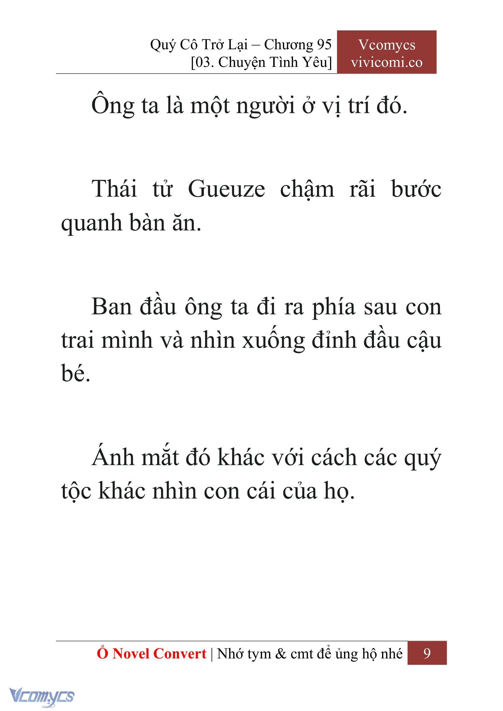 [Novel] Quý Cô Trở Lại Chapter  95 - 11
