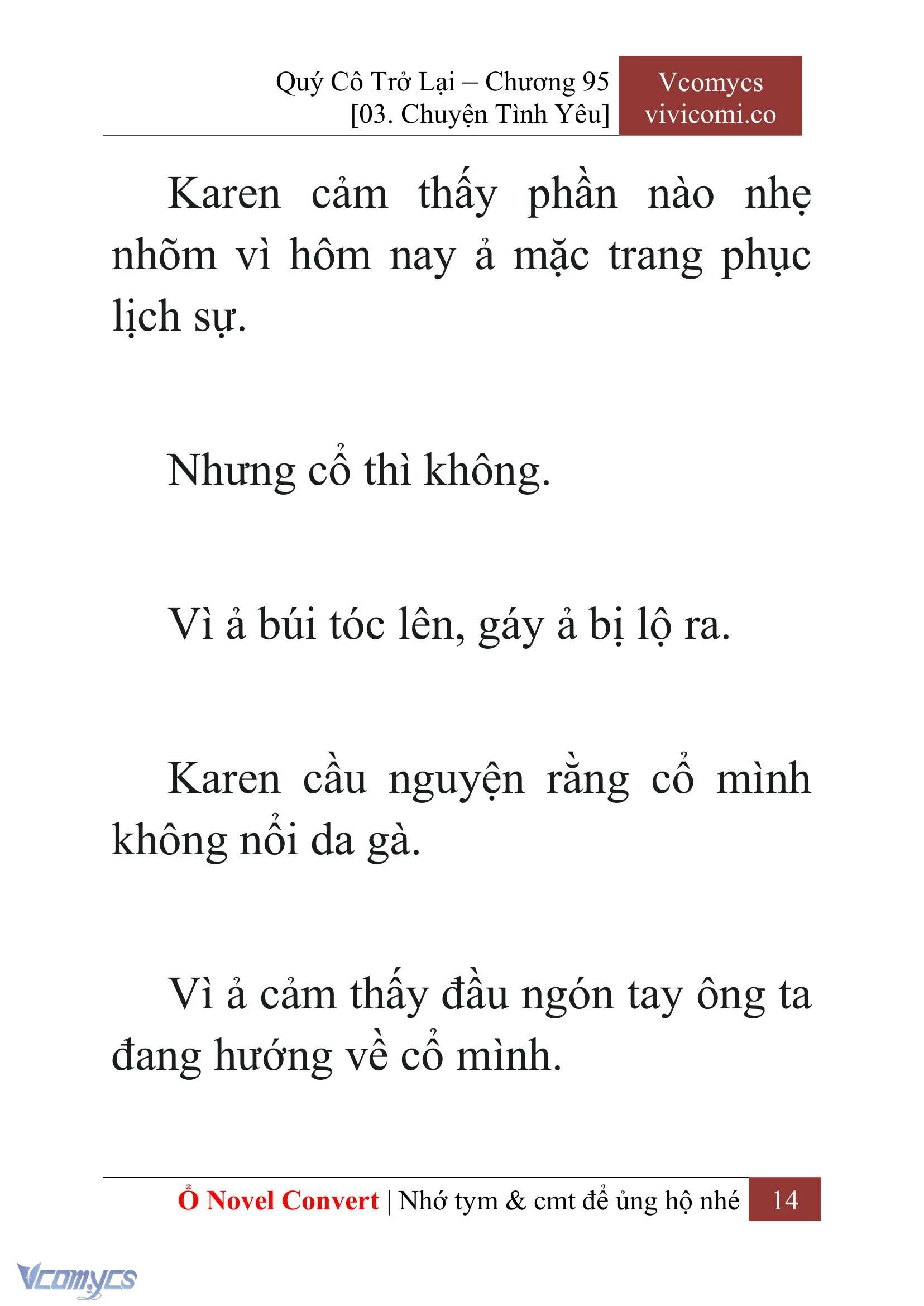 [Novel] Quý Cô Trở Lại Chapter  95 - 16