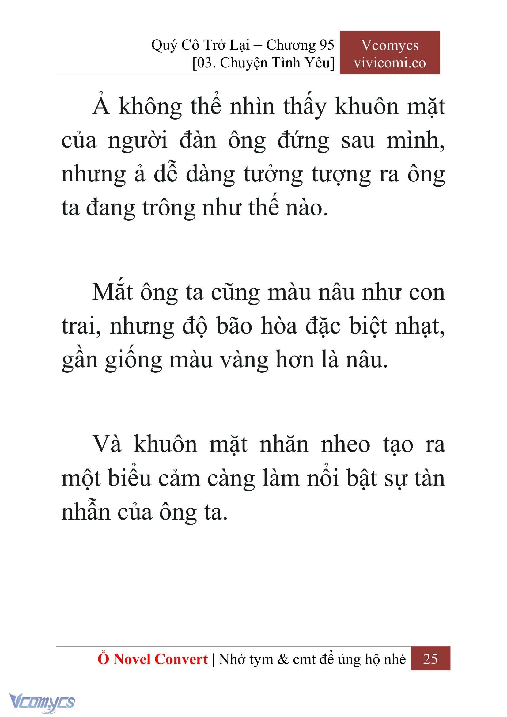 [Novel] Quý Cô Trở Lại Chapter  95 - 27