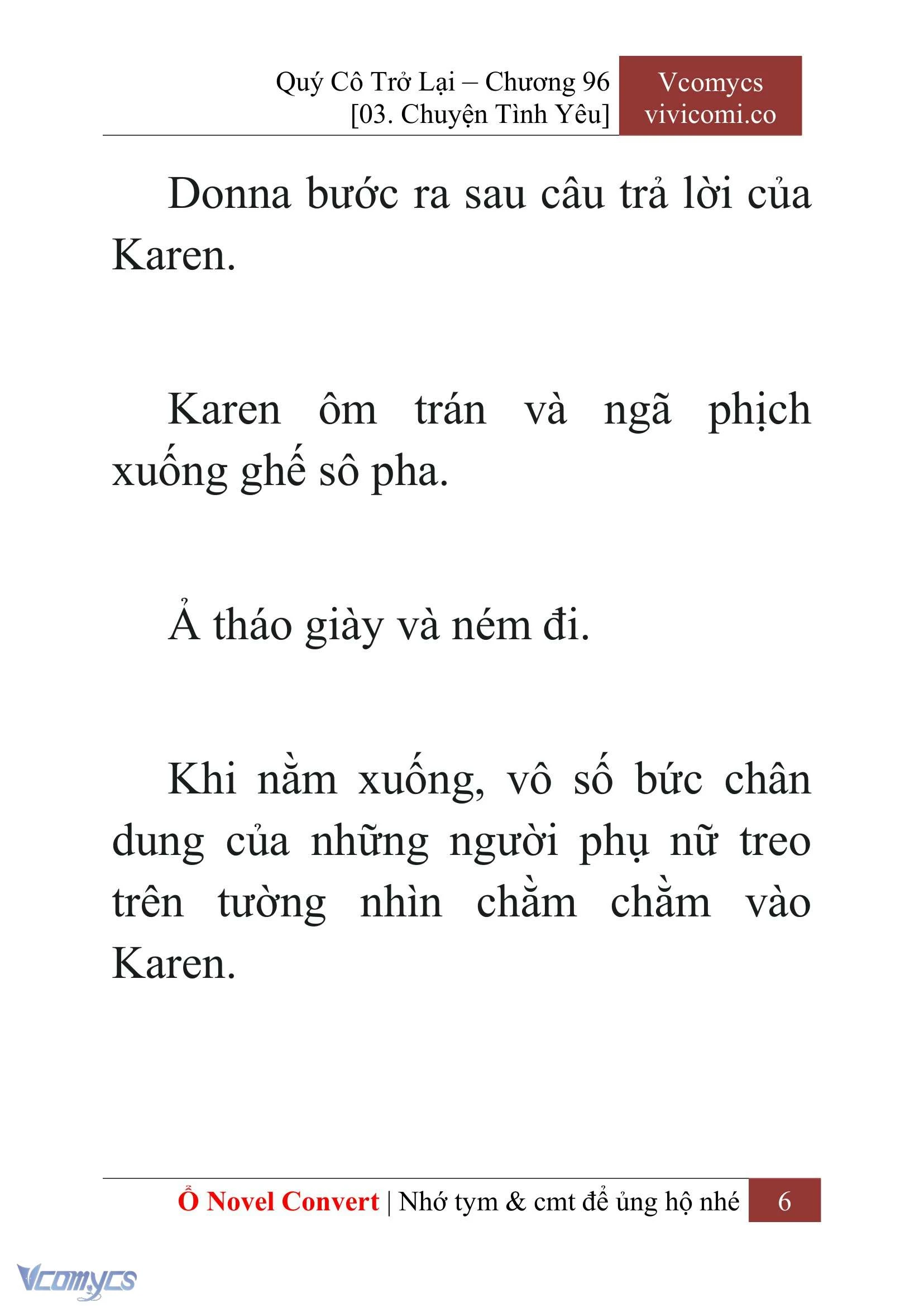 [Novel] Quý Cô Trở Lại Chapter  96 - 8