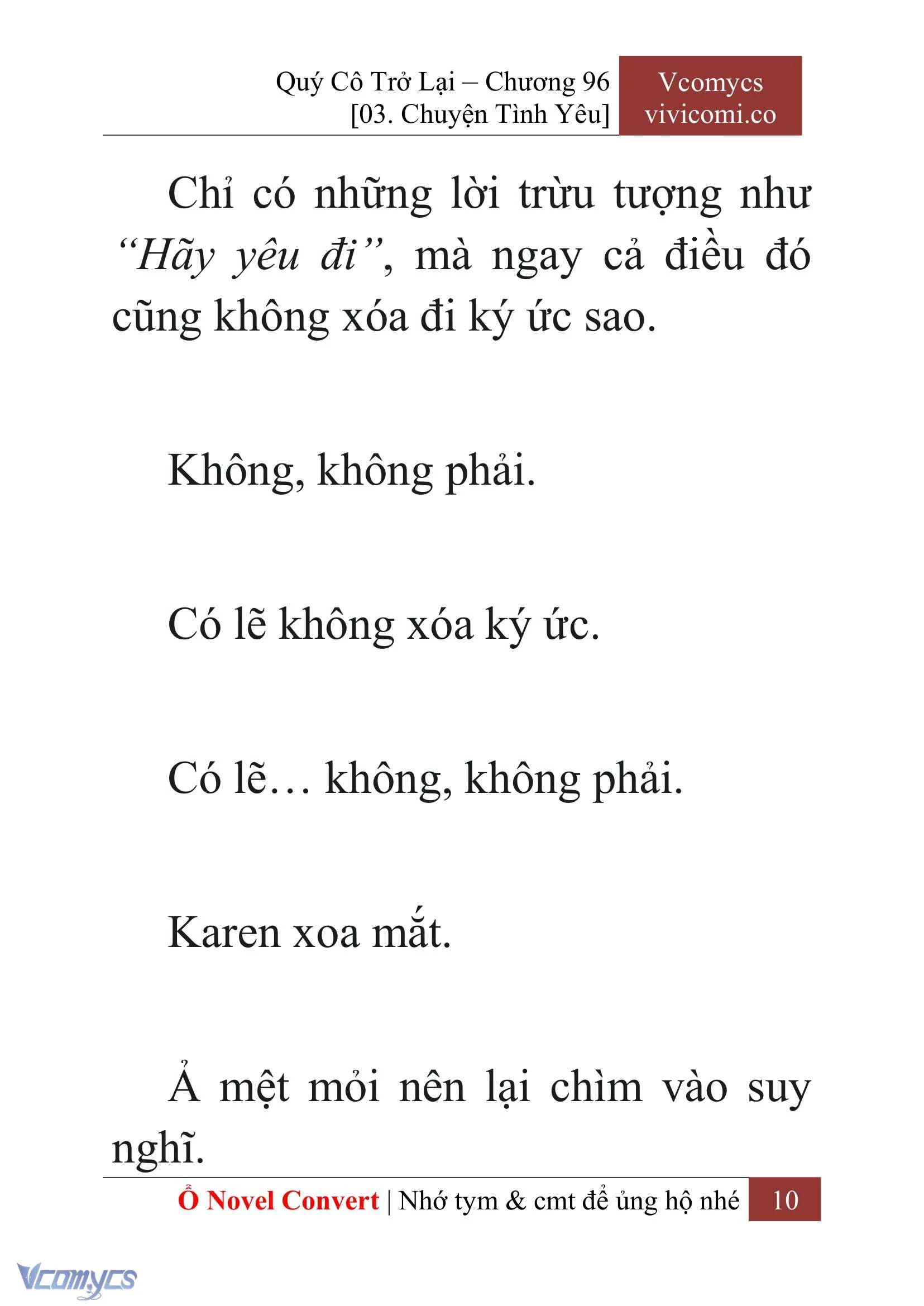 [Novel] Quý Cô Trở Lại Chapter  96 - 12