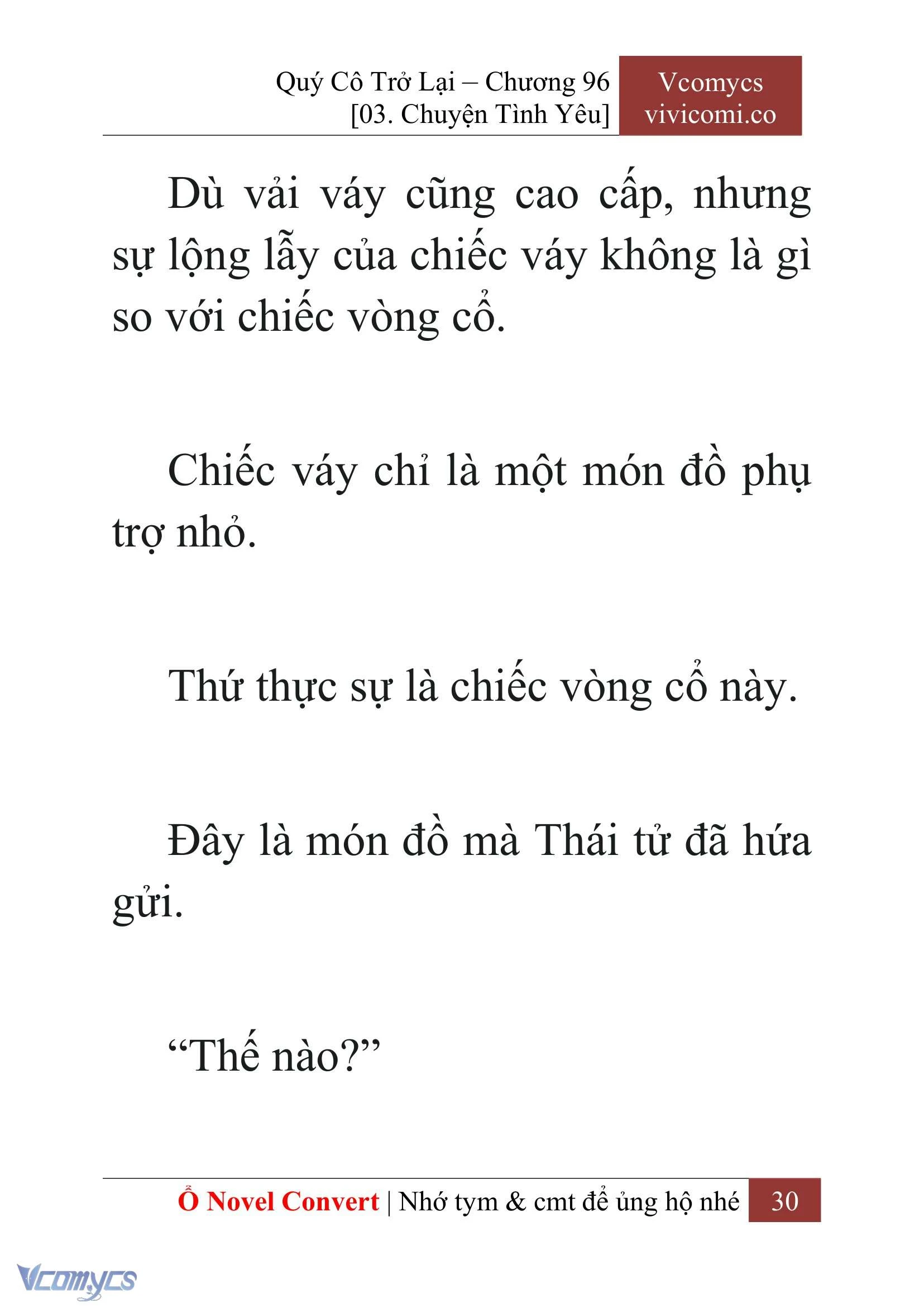 [Novel] Quý Cô Trở Lại Chapter  96 - 32