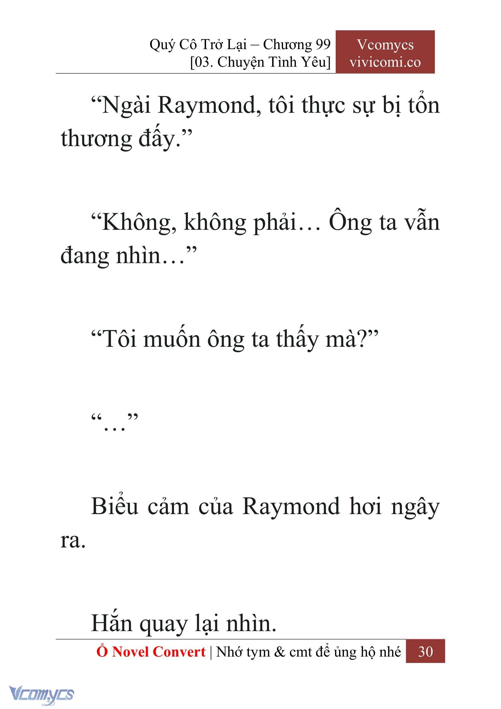 [Novel] Quý Cô Trở Lại Chapter  99 - 32
