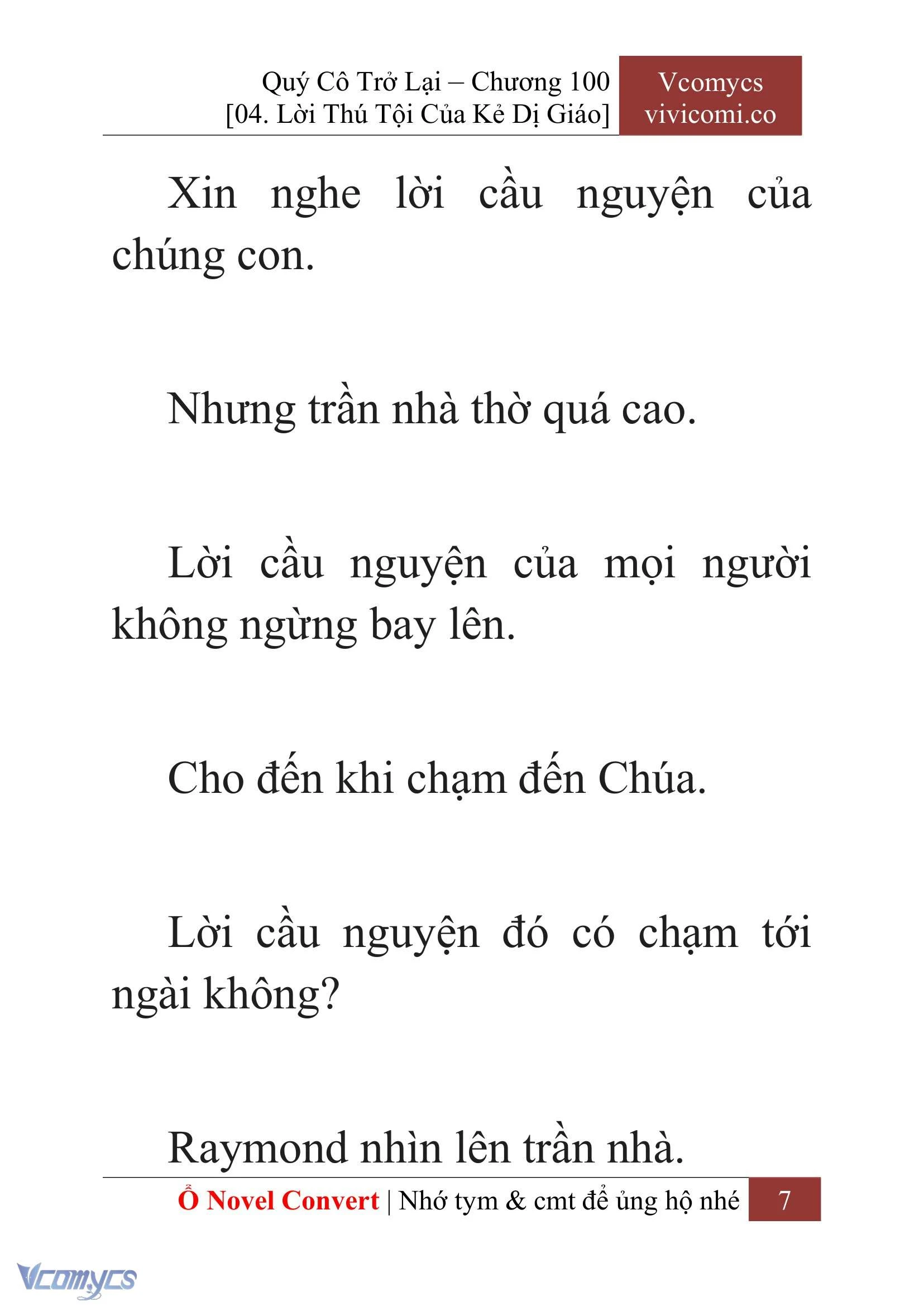 [Novel] Quý Cô Trở Lại Chapter  100 - 9