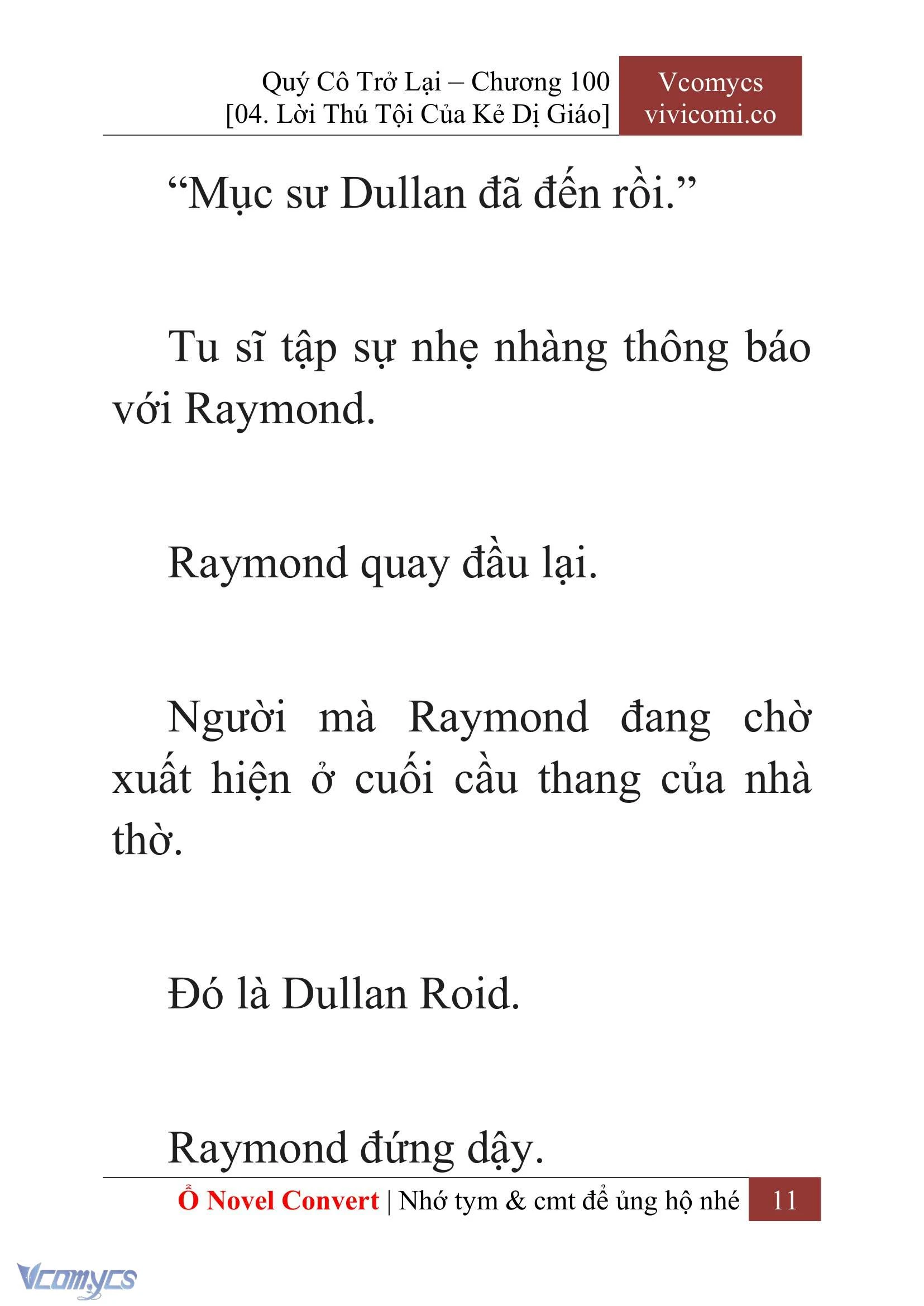 [Novel] Quý Cô Trở Lại Chapter  100 - 13