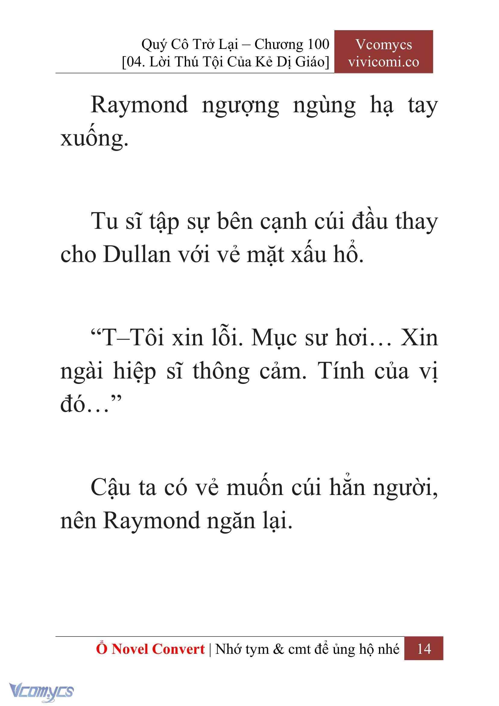 [Novel] Quý Cô Trở Lại Chapter  100 - 16