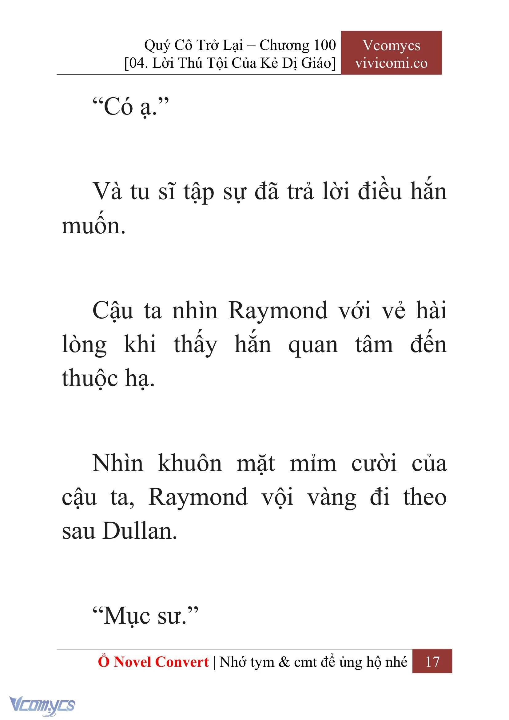 [Novel] Quý Cô Trở Lại Chapter  100 - 19