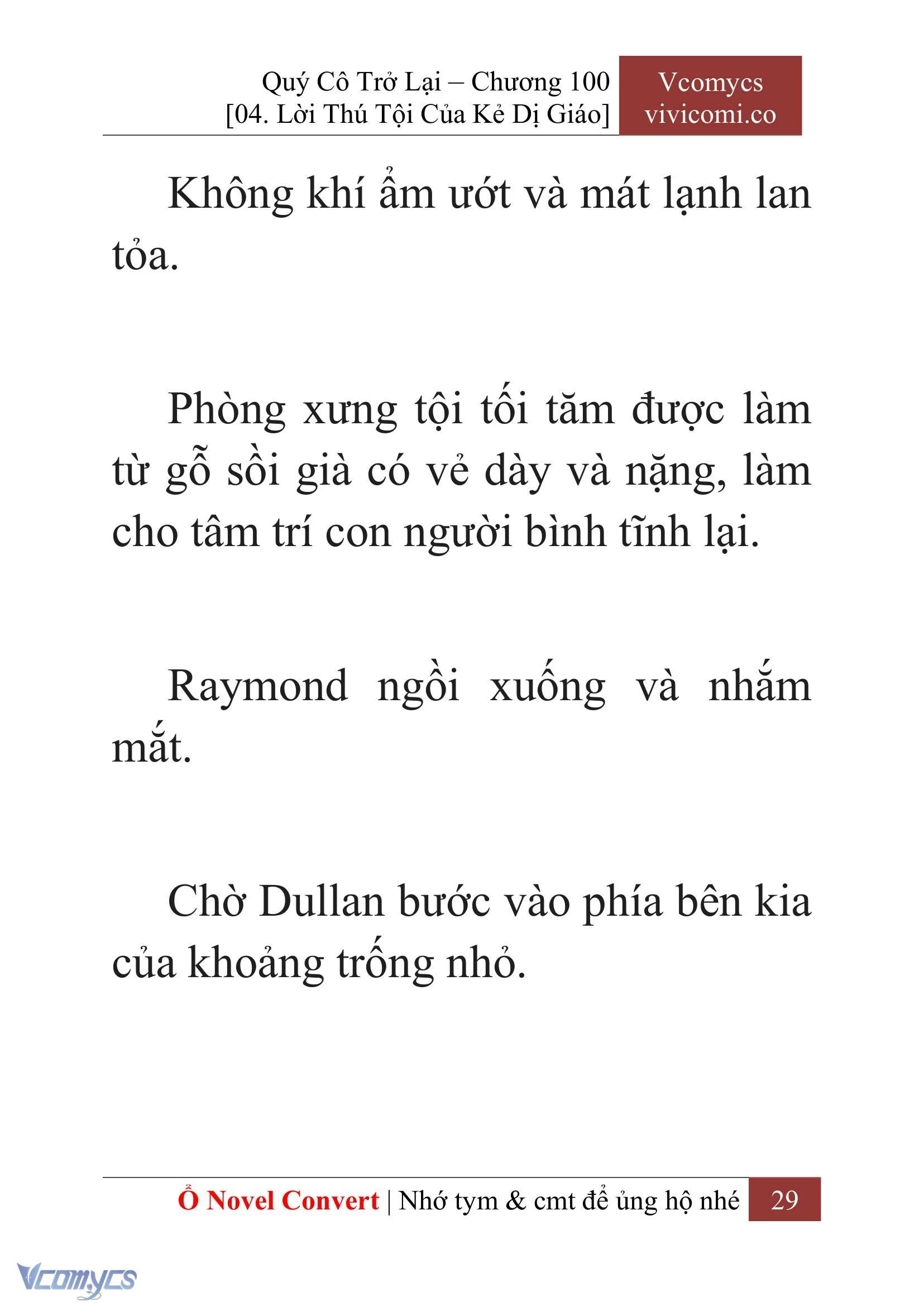 [Novel] Quý Cô Trở Lại Chapter  100 - 31