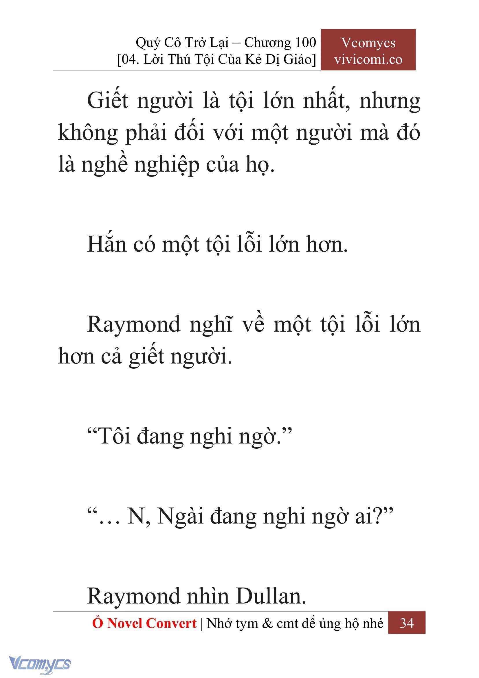[Novel] Quý Cô Trở Lại Chapter  100 - 36