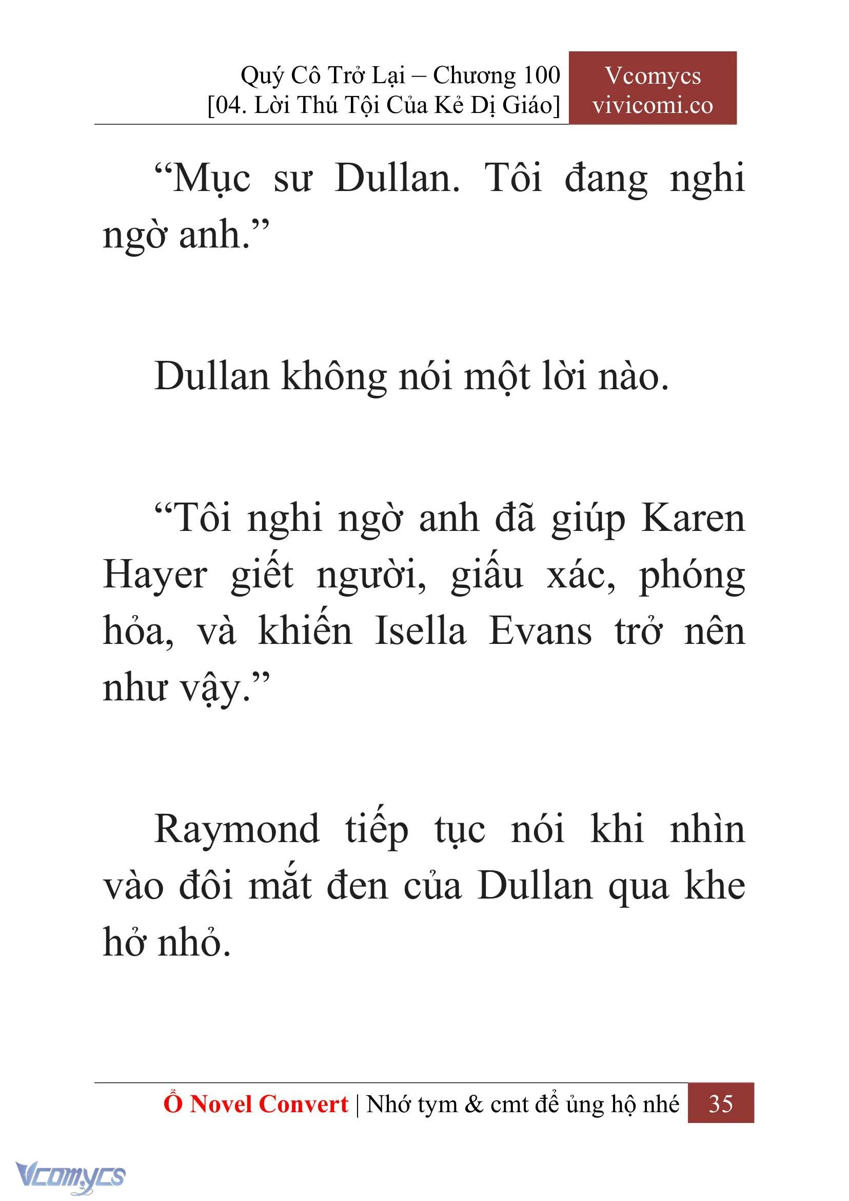 [Novel] Quý Cô Trở Lại Chapter  100 - 37