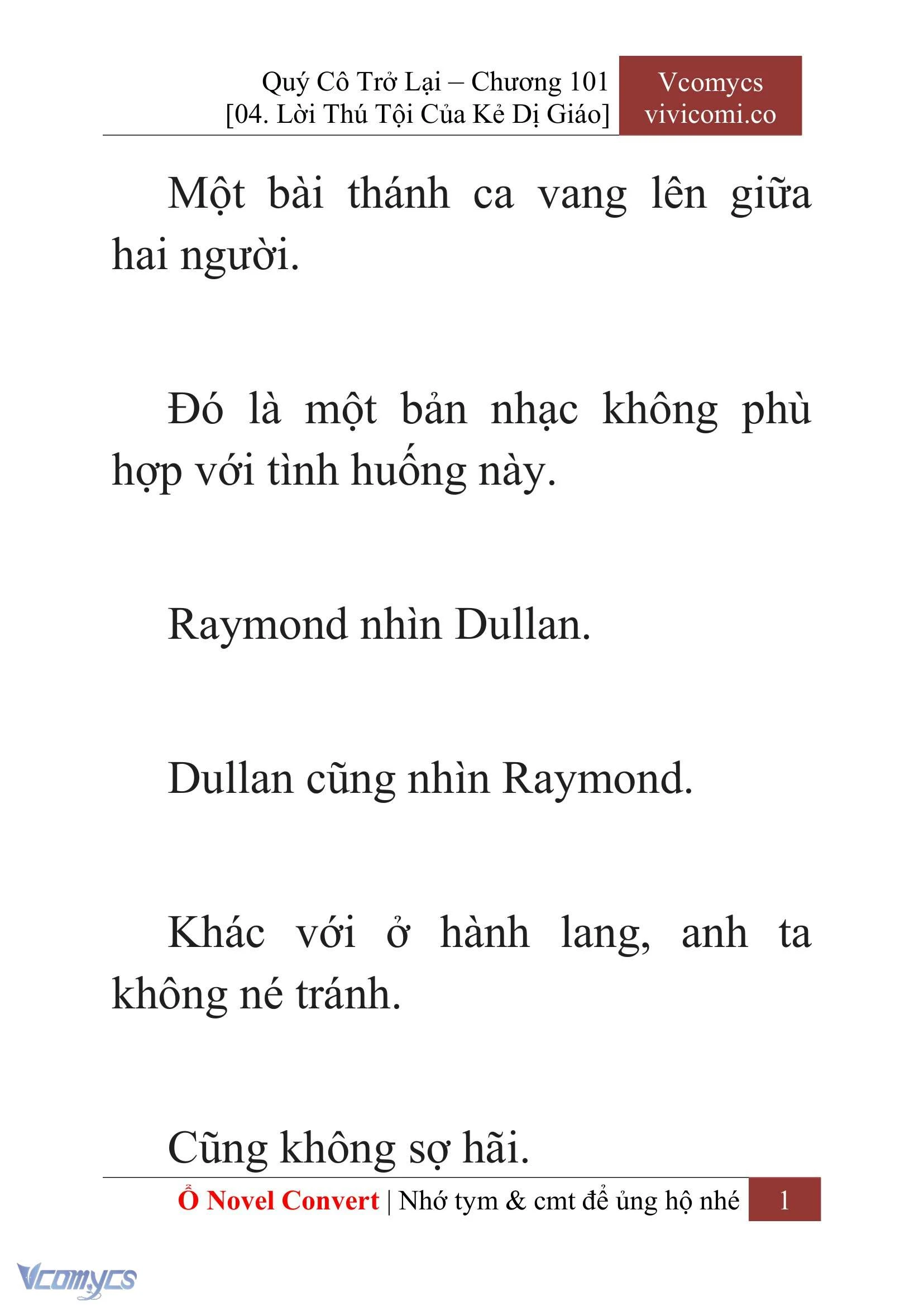 [Novel] Quý Cô Trở Lại Chapter  101 - 3