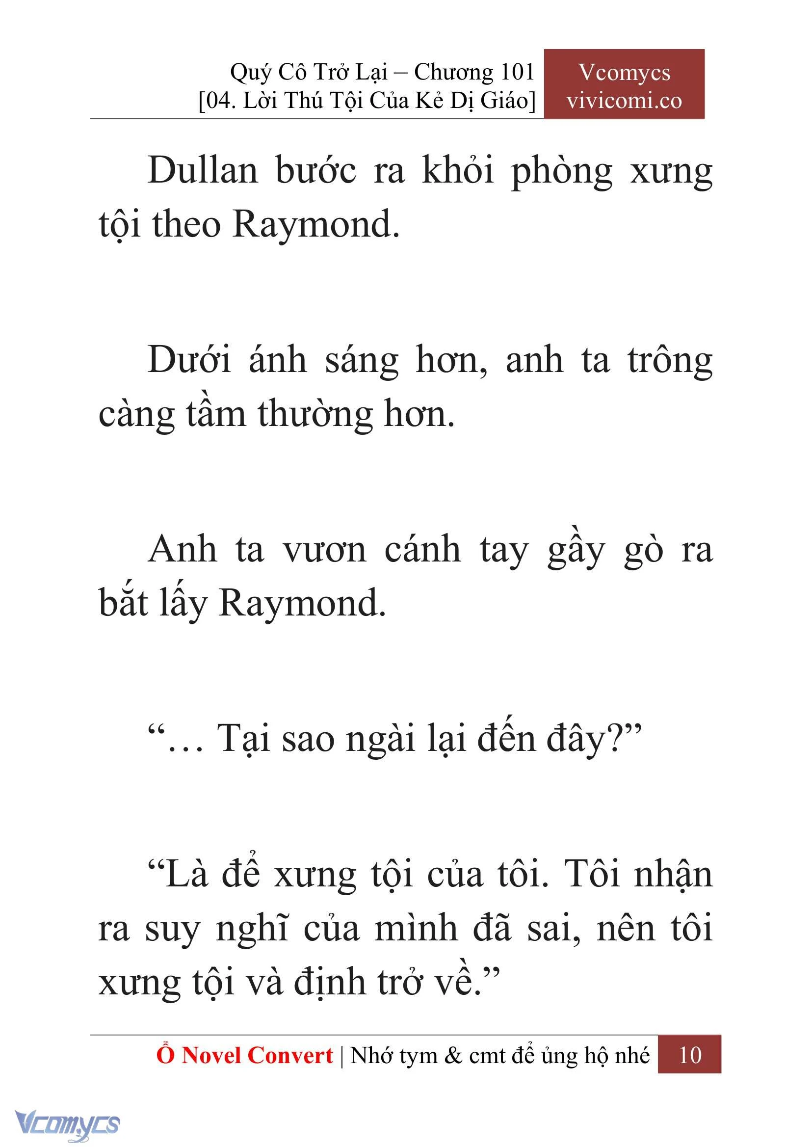 [Novel] Quý Cô Trở Lại Chapter  101 - 12