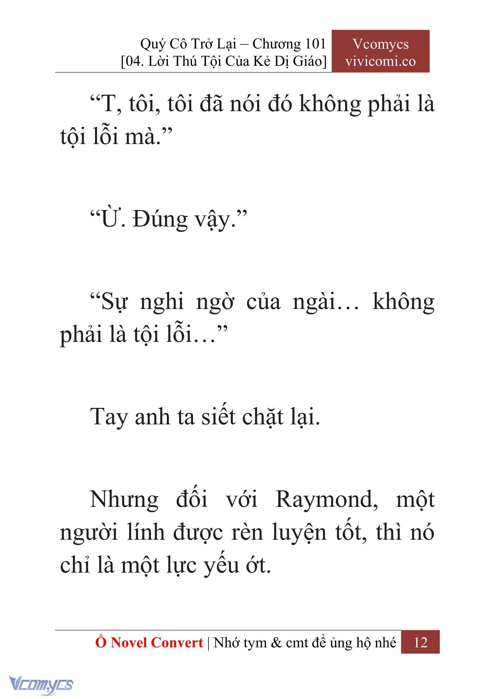 [Novel] Quý Cô Trở Lại Chapter  101 - 14