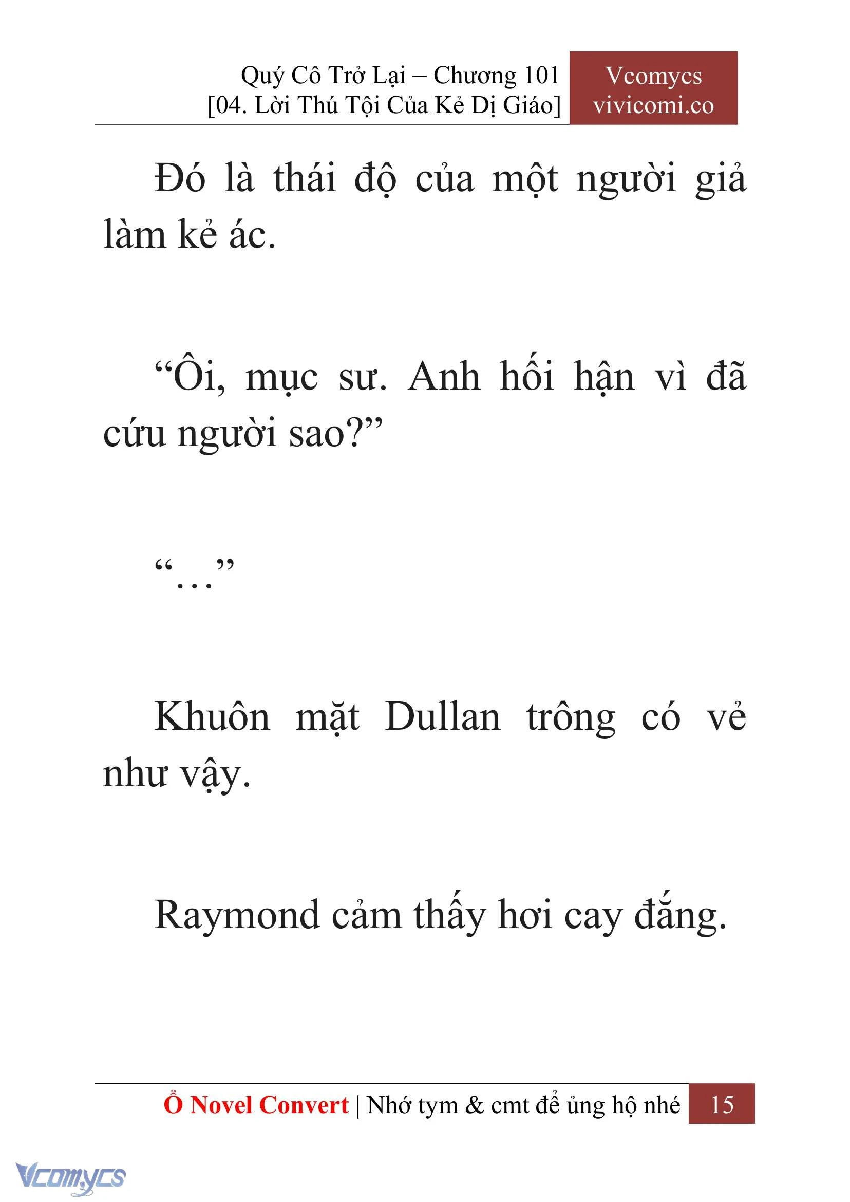 [Novel] Quý Cô Trở Lại Chapter  101 - 17