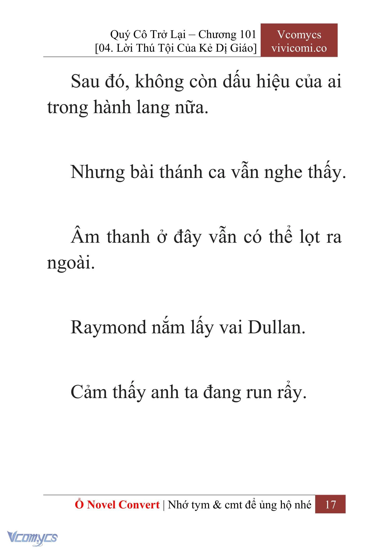 [Novel] Quý Cô Trở Lại Chapter  101 - 19