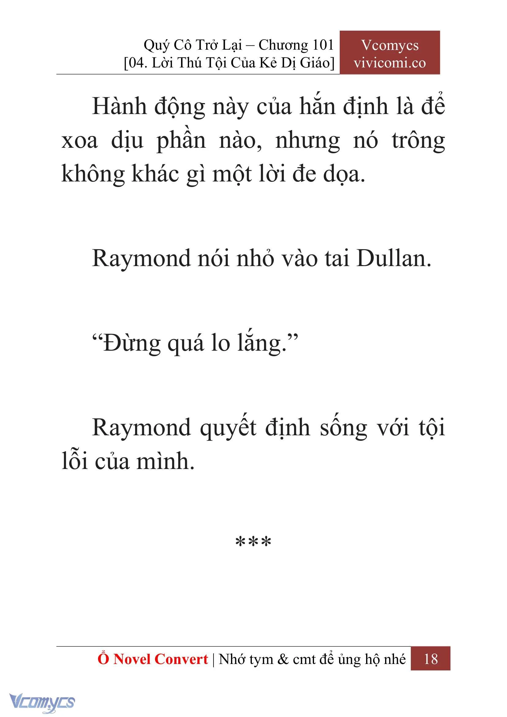 [Novel] Quý Cô Trở Lại Chapter  101 - 20