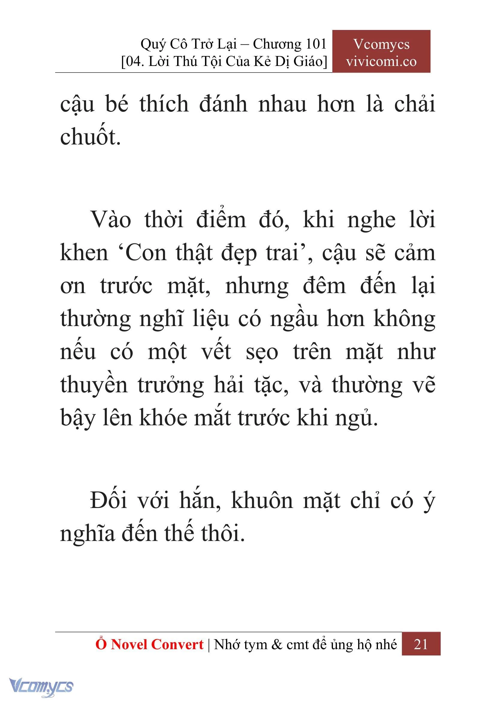 [Novel] Quý Cô Trở Lại Chapter  101 - 23