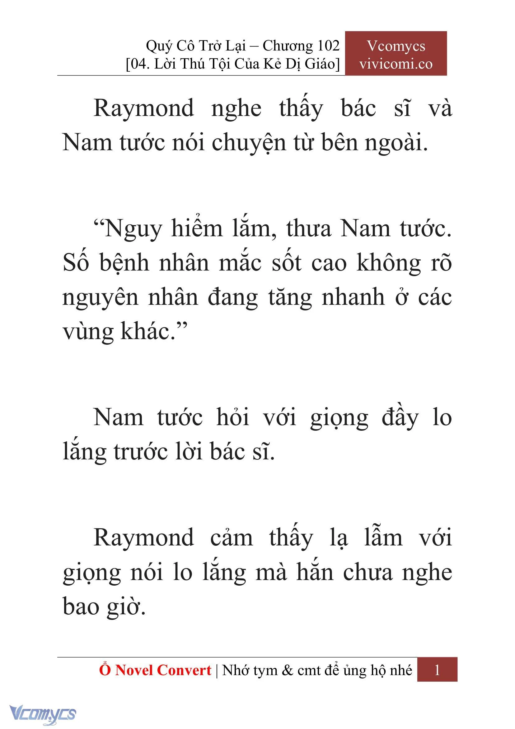 [Novel] Quý Cô Trở Lại Chapter  102 - 3