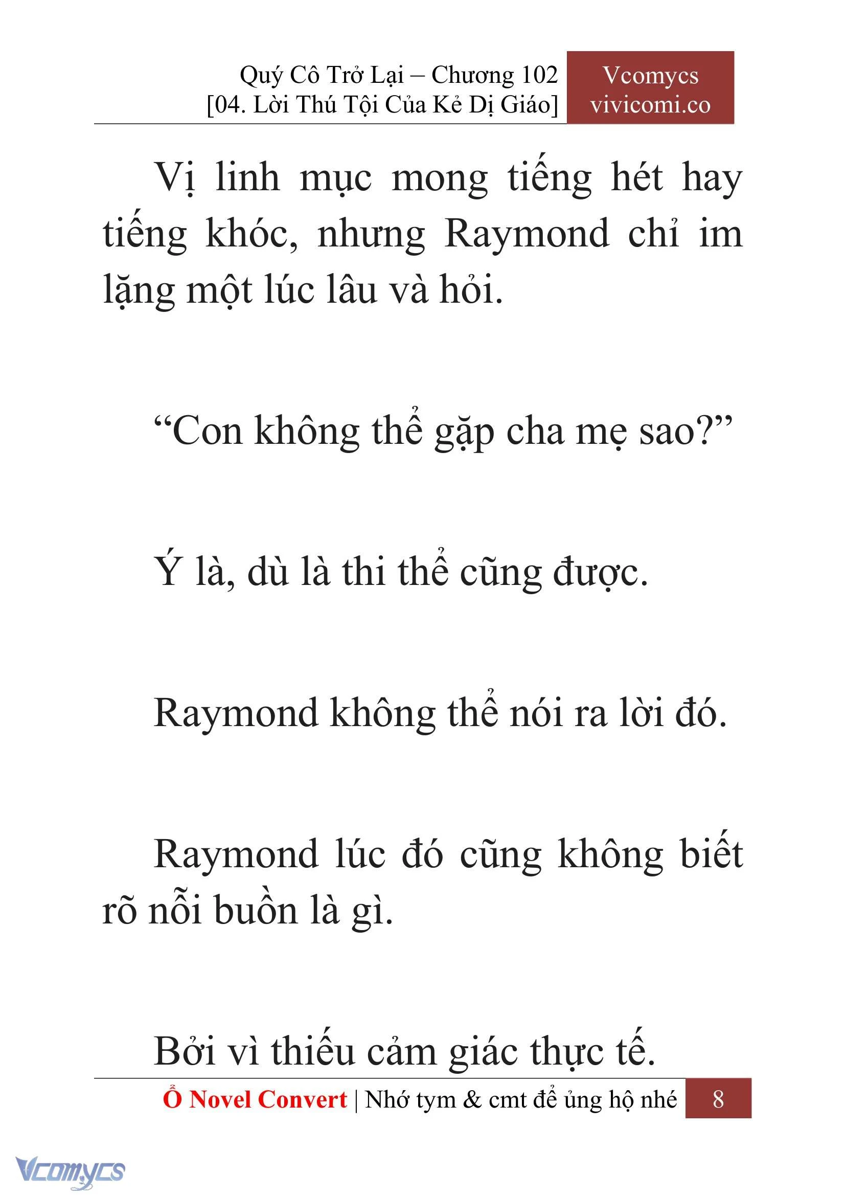 [Novel] Quý Cô Trở Lại Chapter  102 - 10