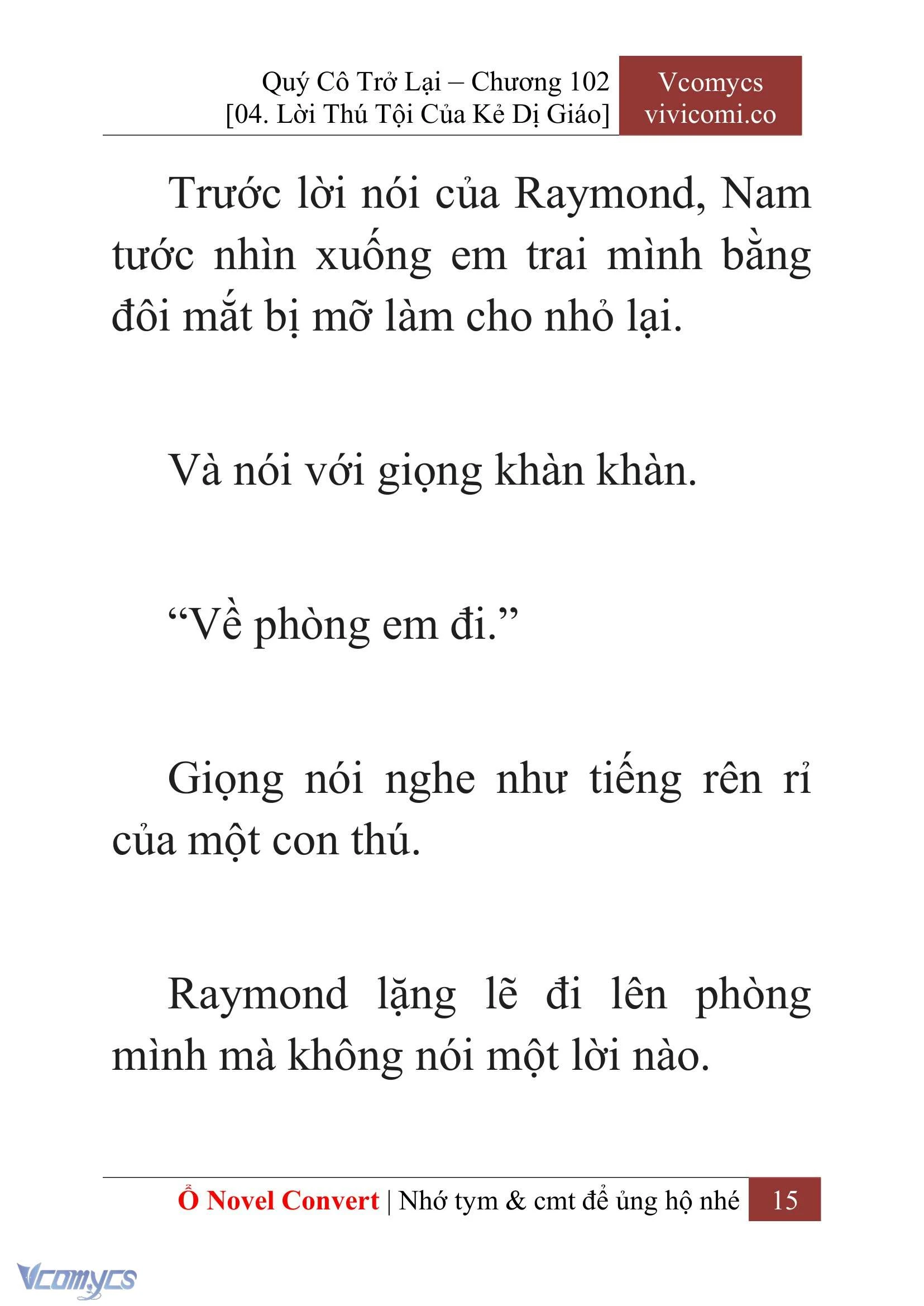 [Novel] Quý Cô Trở Lại Chapter  102 - 17